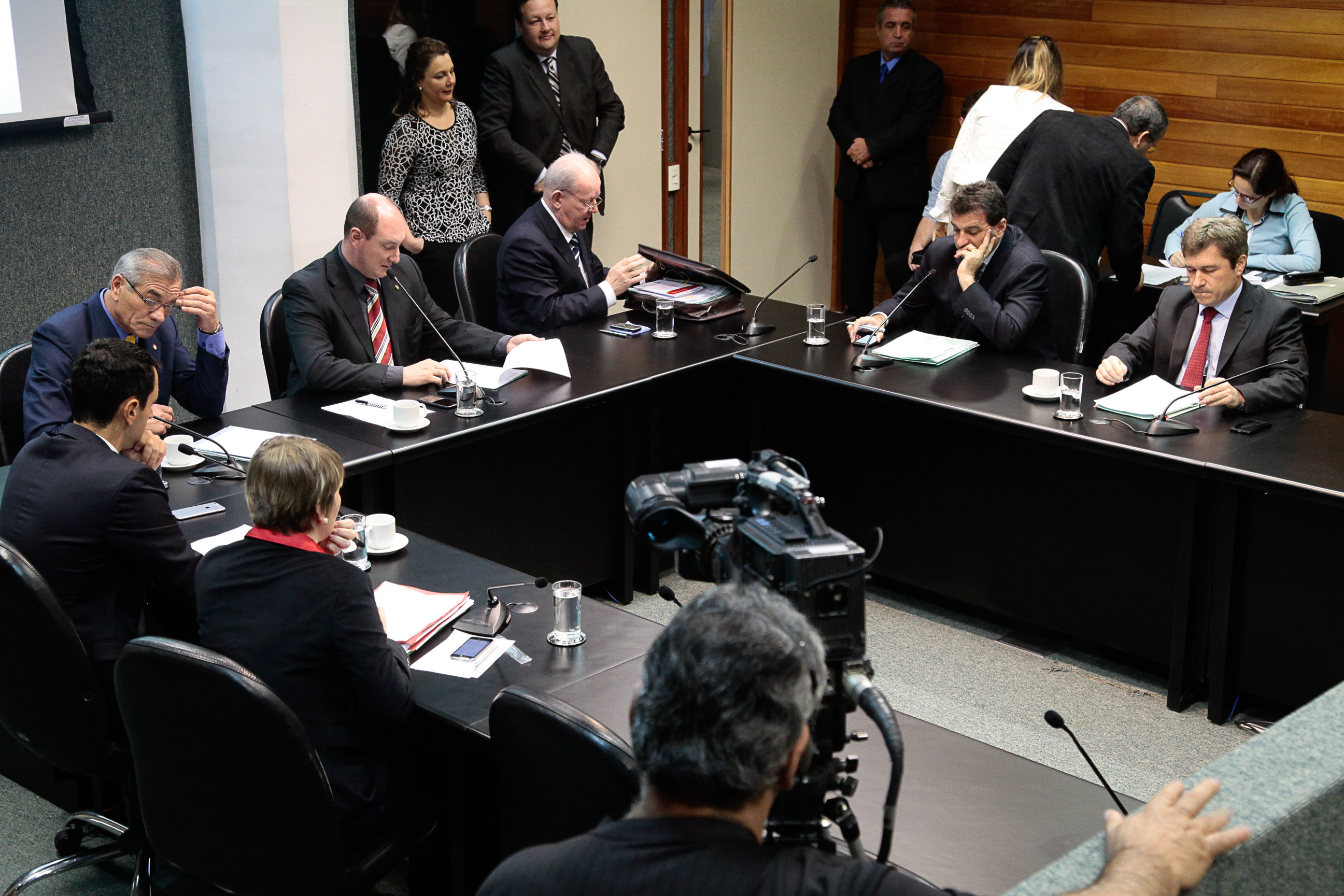 Reunião da Comissão de Constituição e Justiça. Foto: Miriam Zomer/Agência AL
