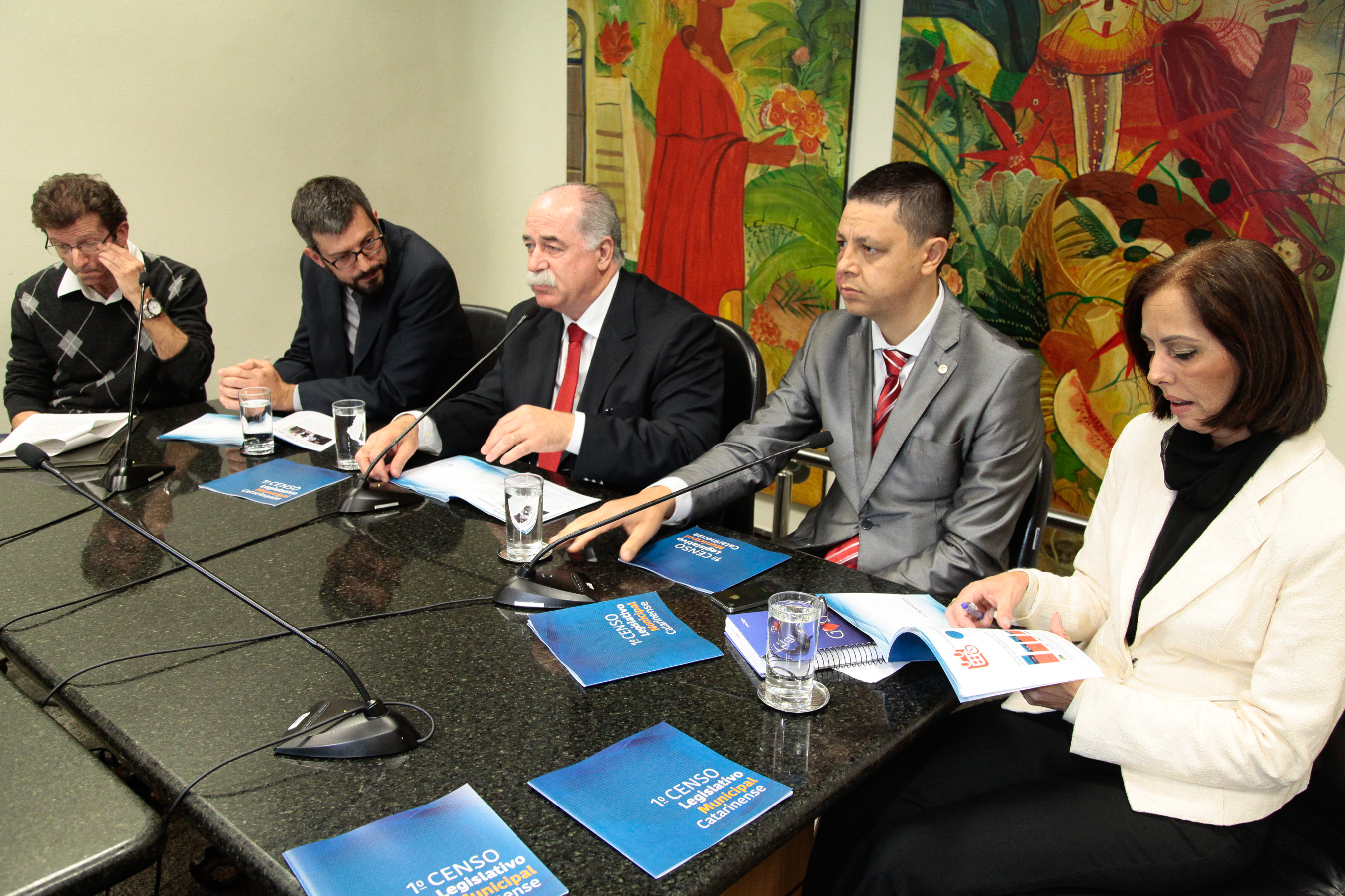 1º Censo Legislativo Municipal Catarinense. Foto:Miriam Zomer/Agência AL