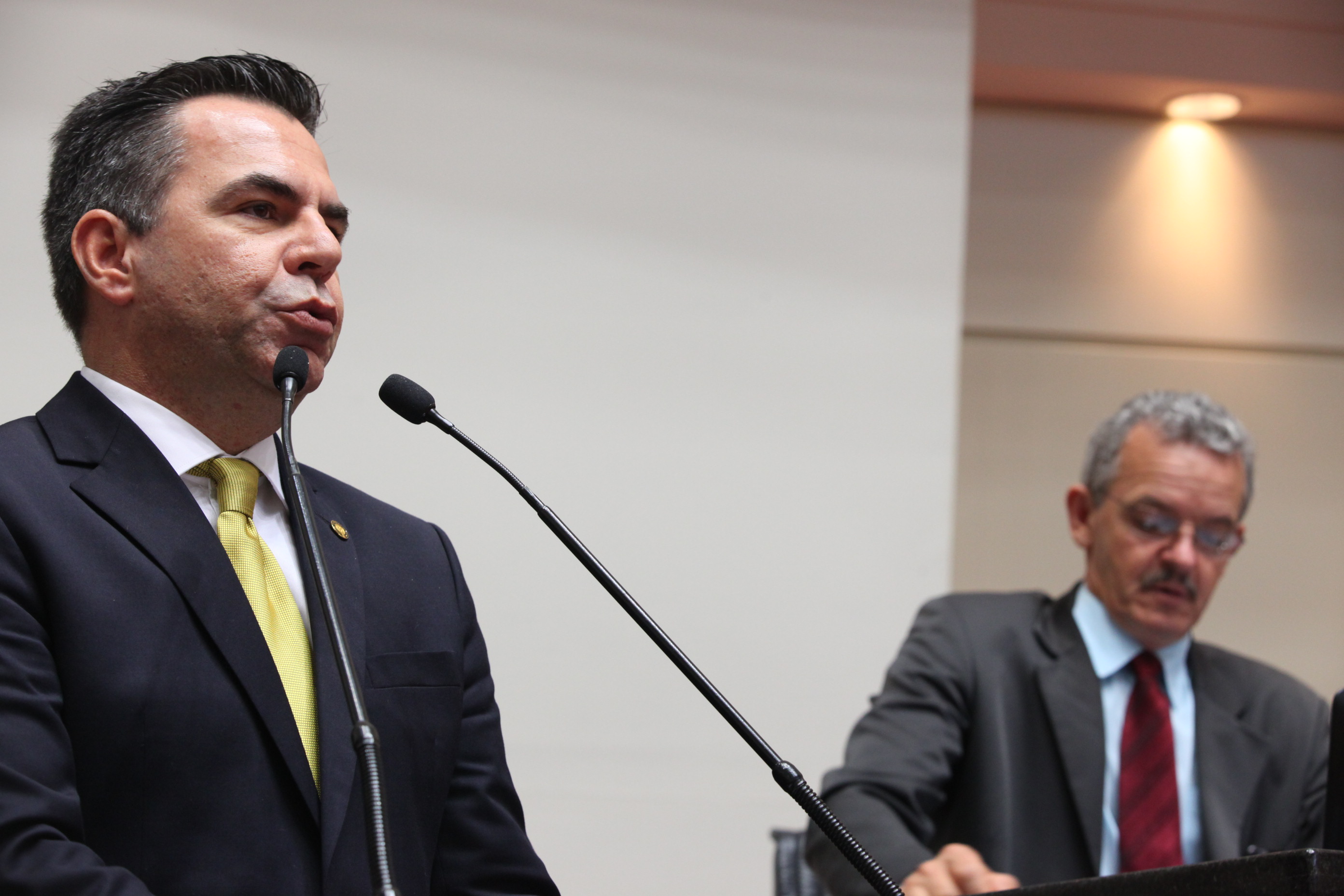 Sessão Ordinária. Deputado Luiz Fernando Vampiro (PMDB) - Foto: Eduardo Guedes de Oliveira/Agência AL