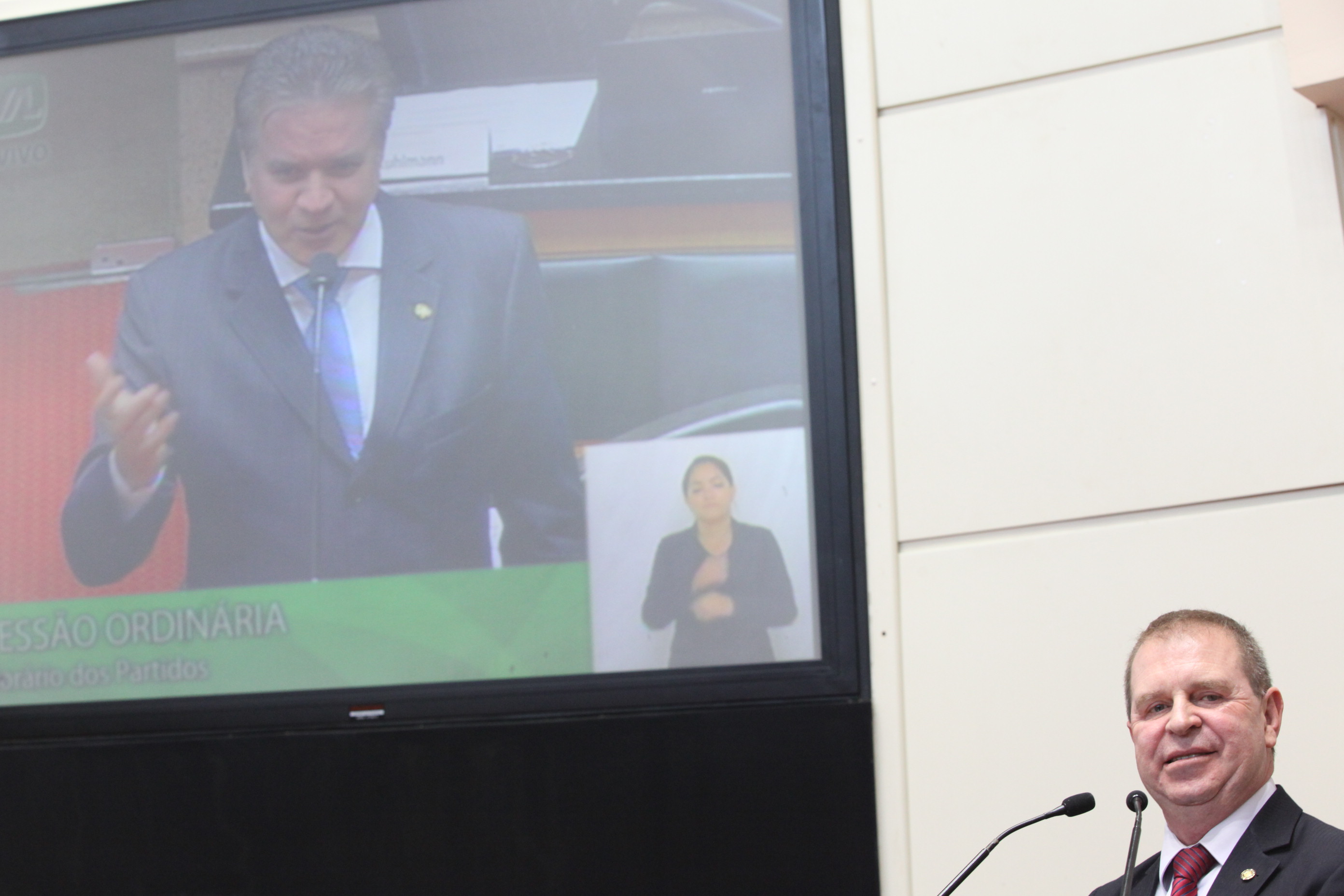Sessão Ordinária - Plenário Osni Régis. Deputado Maurício Eskudlark (PSD) - Foto: Eduardo Guedes de Oliveira / Agência AL