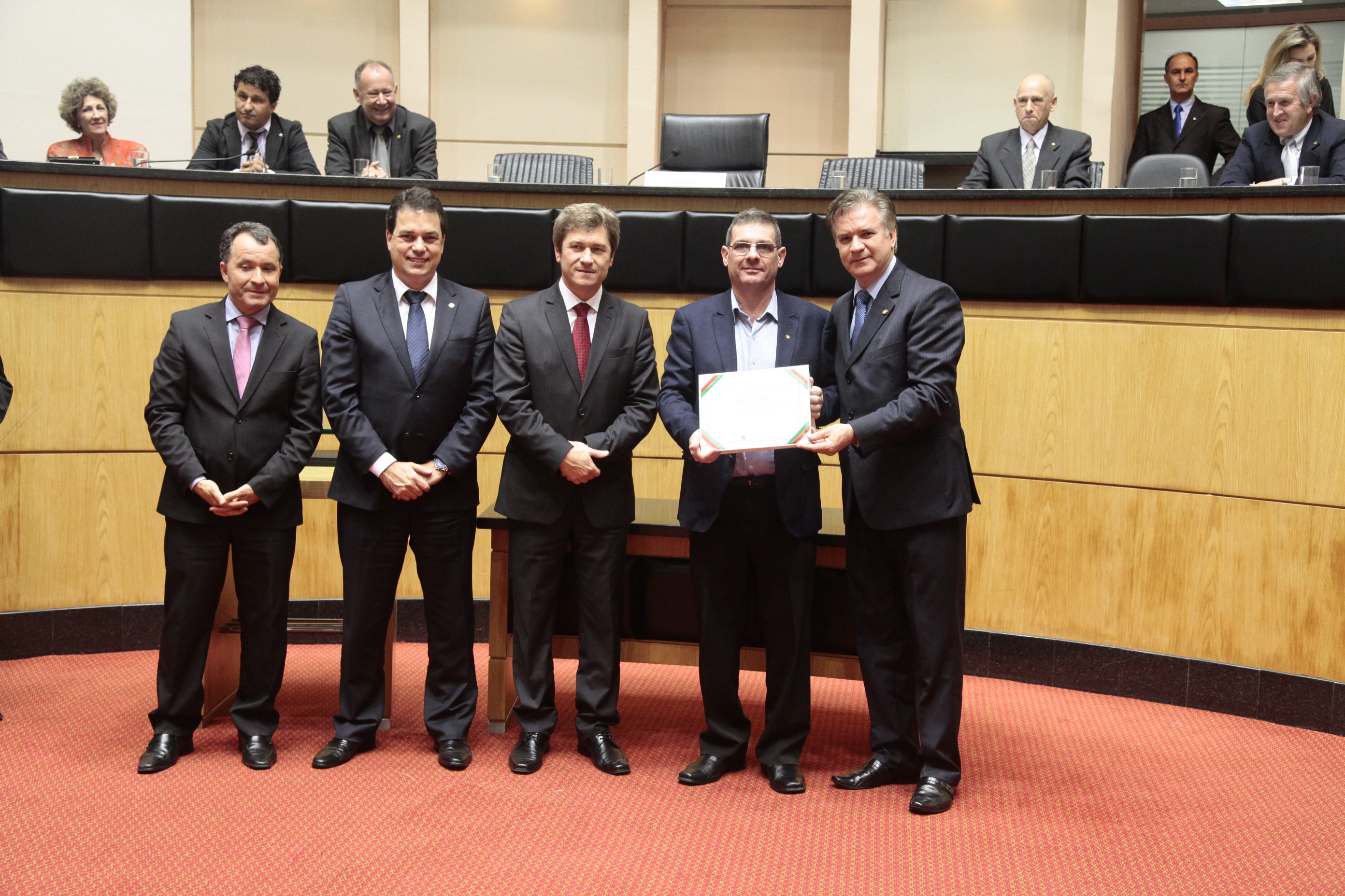 Sessão Especial em comemoração aos 60 anos da APAE de Brusque e 50 anos das APAEs de Joinville, Blumenau e Lages. Foto: Miriam Zomer/Agência AL