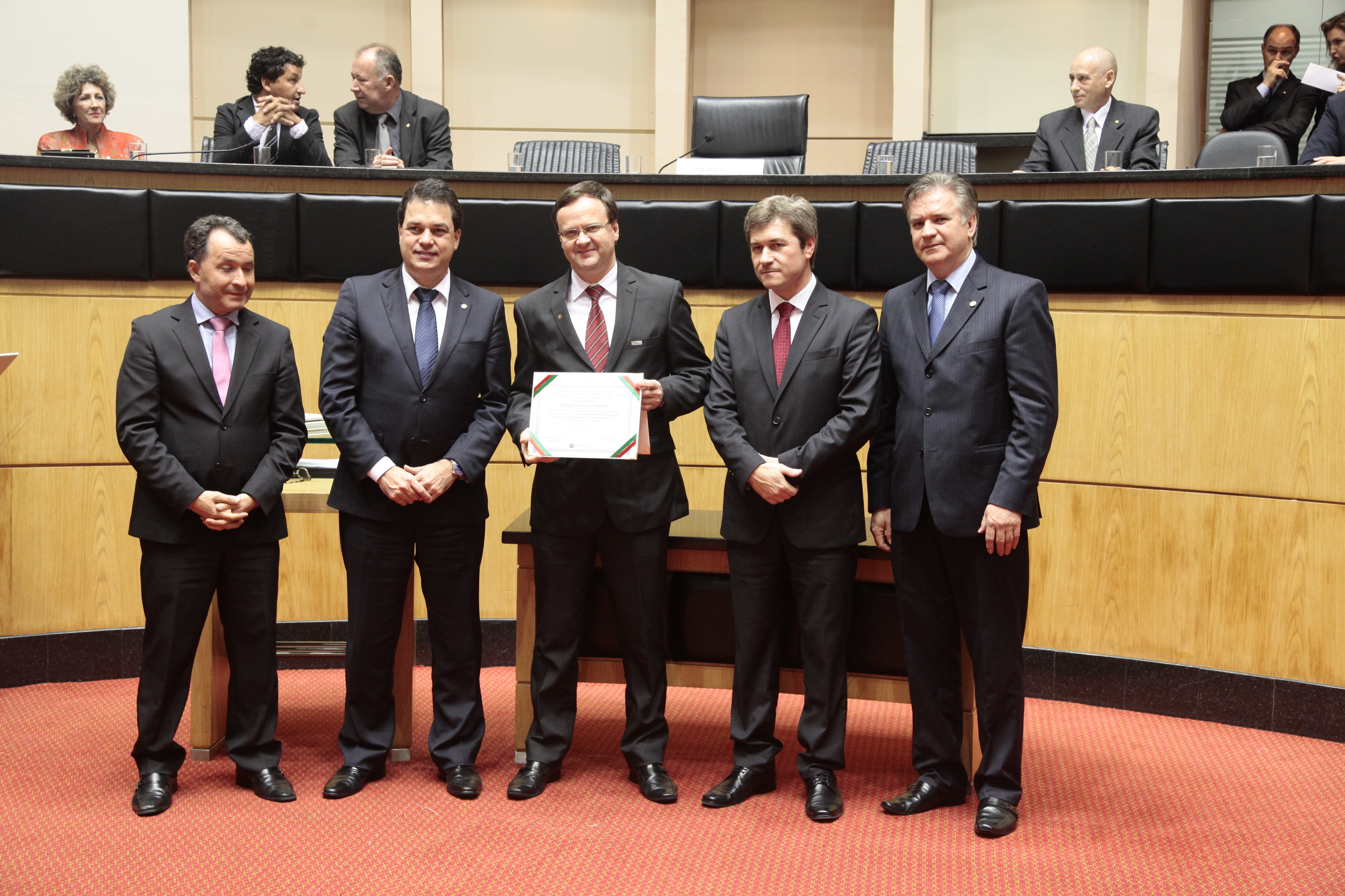 Sessão Especial em comemoração aos 60 anos da APAE de Brusque e 50 anos das APAEs de Joinville, Blumenau e Lages. Foto: Miriam Zomer/Agência AL