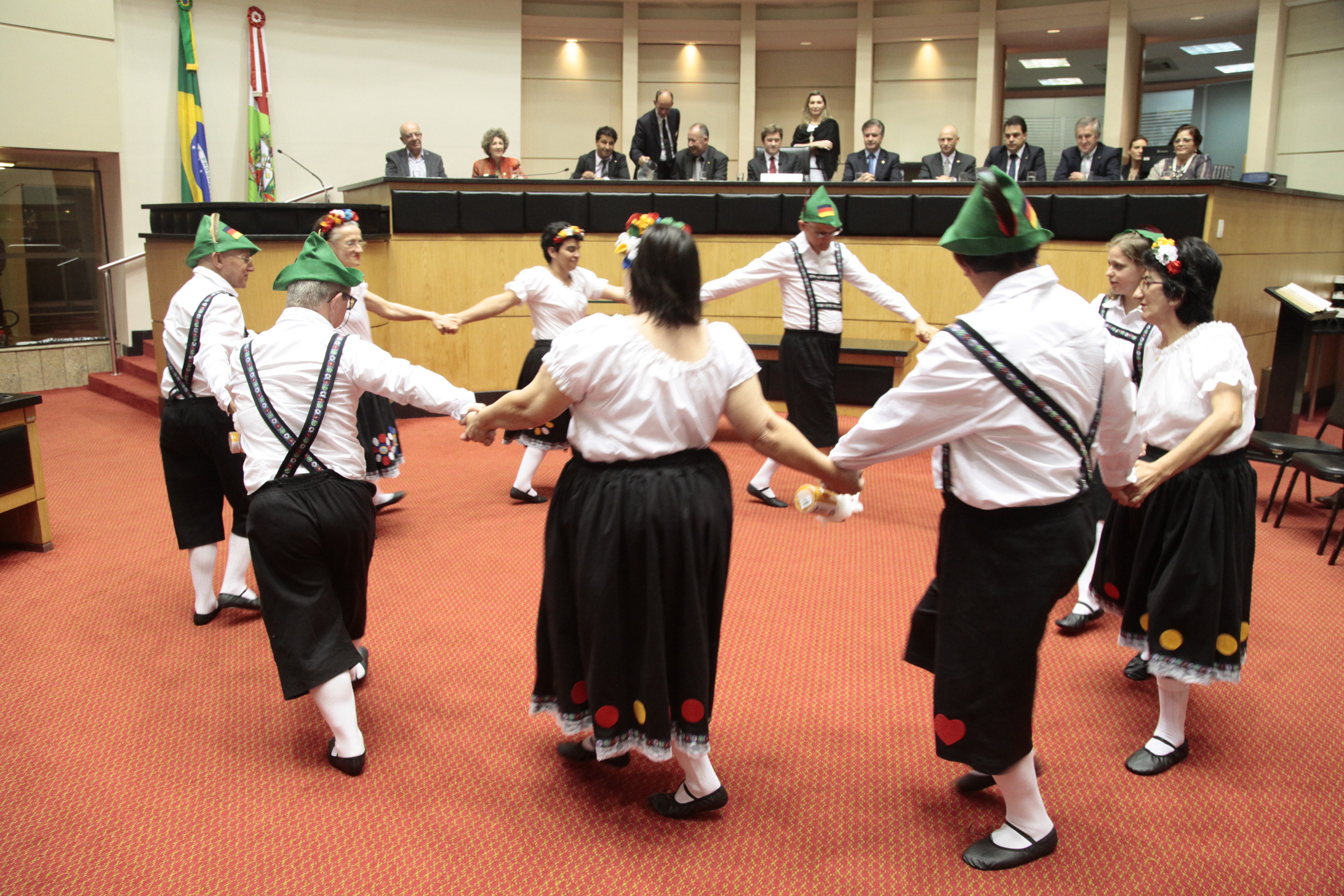Sessão Especial em comemoração aos 60 anos da APAE de Brusque e 50 anos das APAEs de Joinville, Blumenau e Lages. Foto: Miriam Zomer/Agência AL