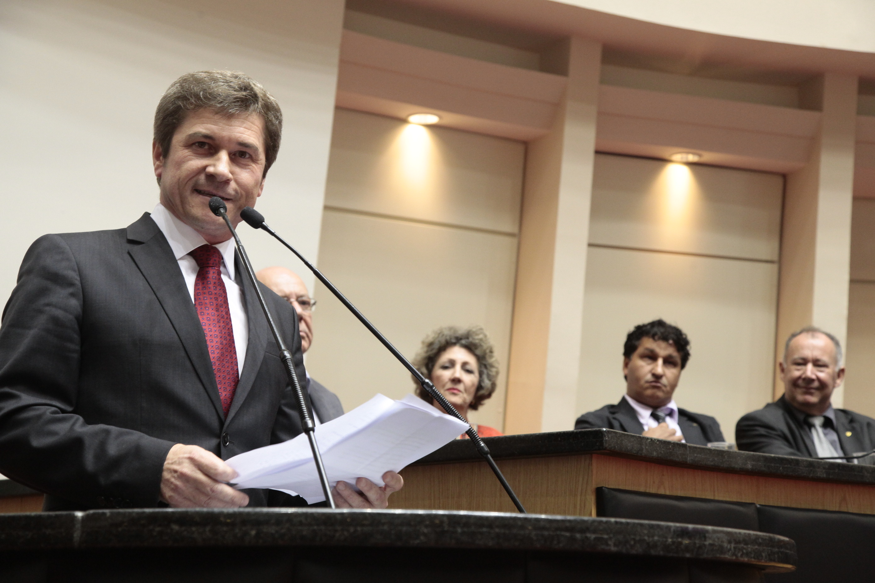 Sessão Especial em comemoração aos 60 anos da APAE de Brusque e 50 anos das APAEs de Joinville, Blumenau e Lages. Foto: Miriam Zomer/Agência AL