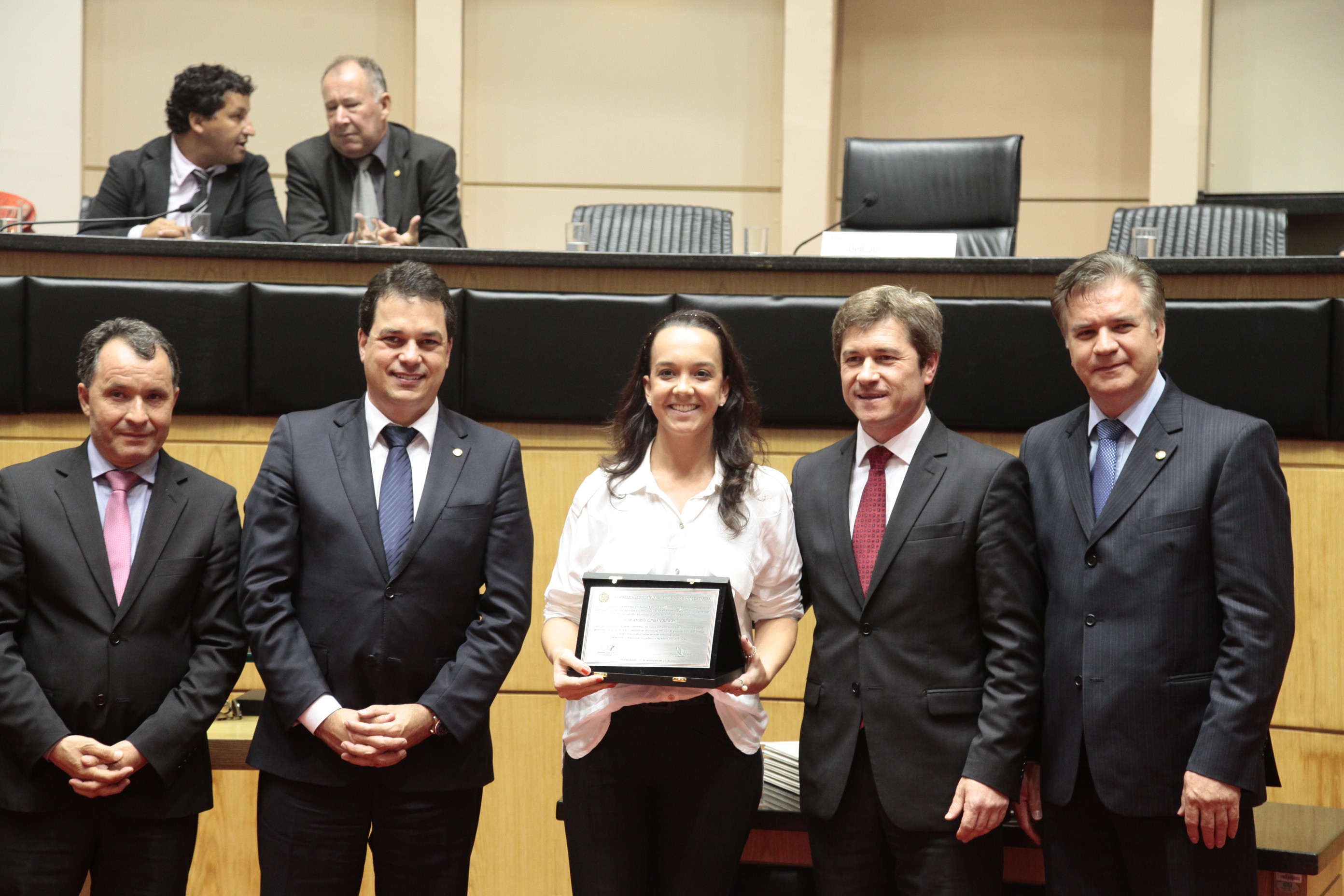 Sessão Especial em comemoração aos 60 anos da APAE de Brusque e 50 anos das APAEs de Joinville, Blumenau e Lages. Foto: Miriam Zomer/Agência AL