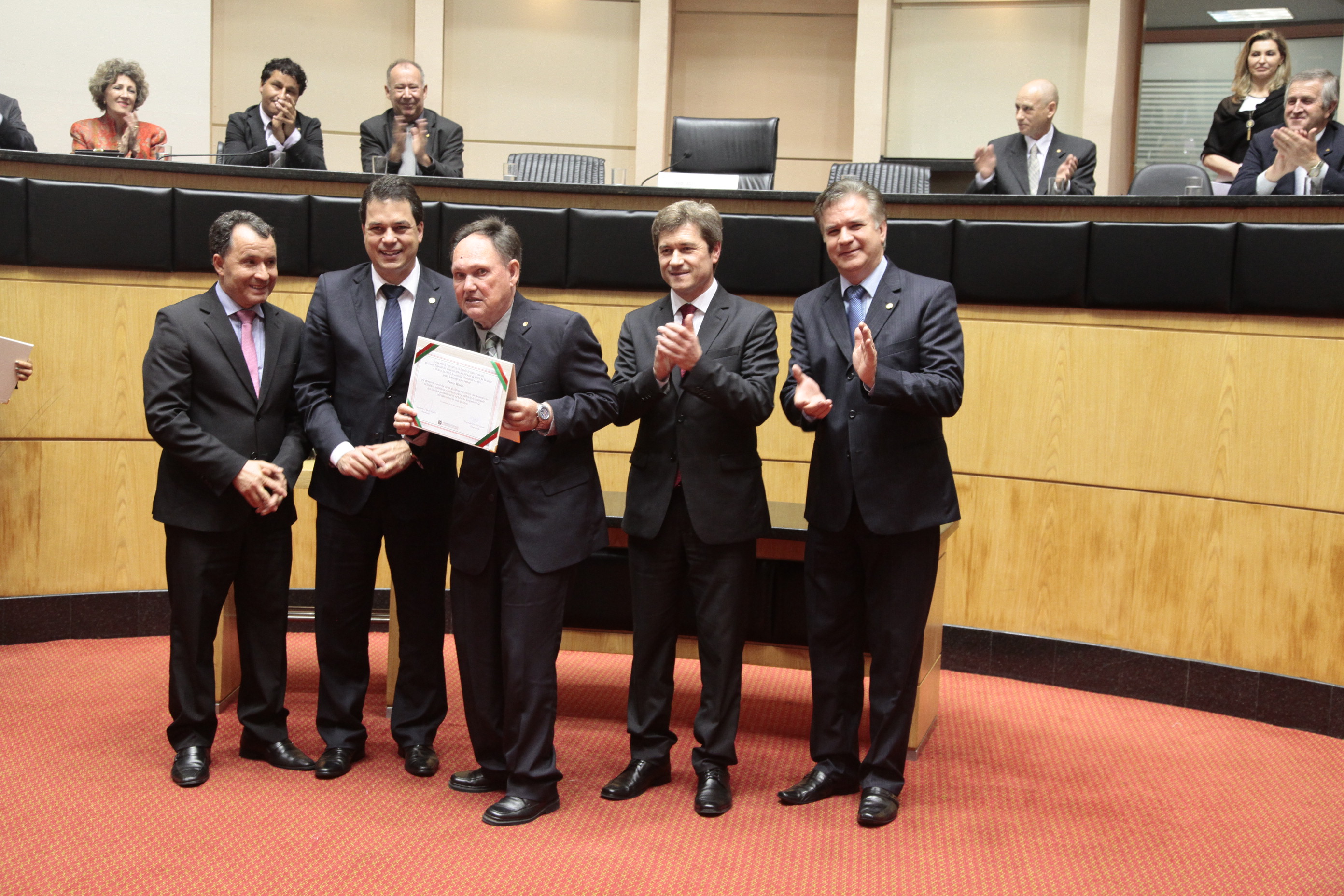 Sessão Especial em comemoração aos 60 anos da APAE de Brusque e 50 anos das APAEs de Joinville, Blumenau e Lages. Foto: Miriam Zomer/Agência AL