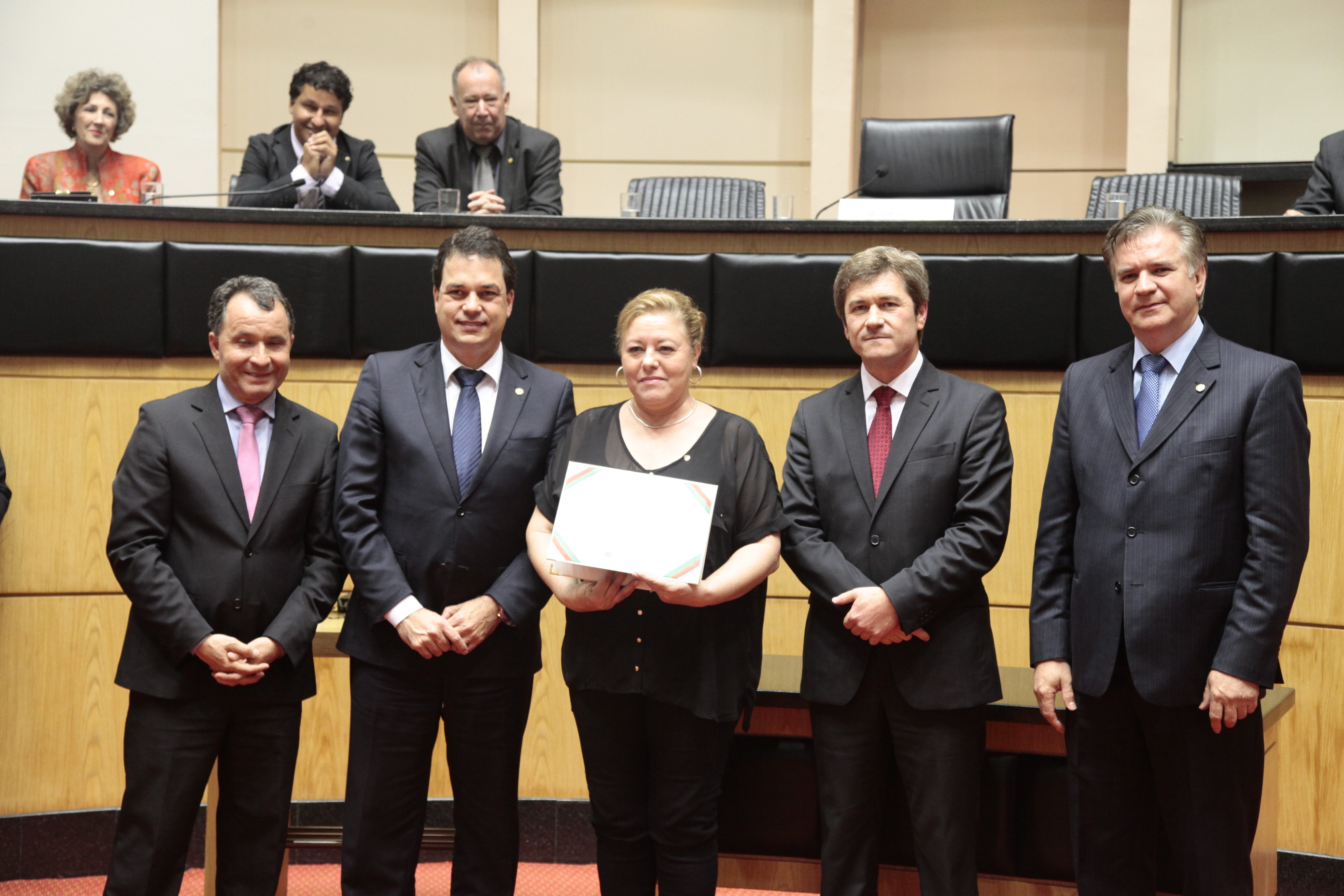 Sessão Especial em comemoração aos 60 anos da APAE de Brusque e 50 anos das APAEs de Joinville, Blumenau e Lages. Foto: Miriam Zomer/Agência AL