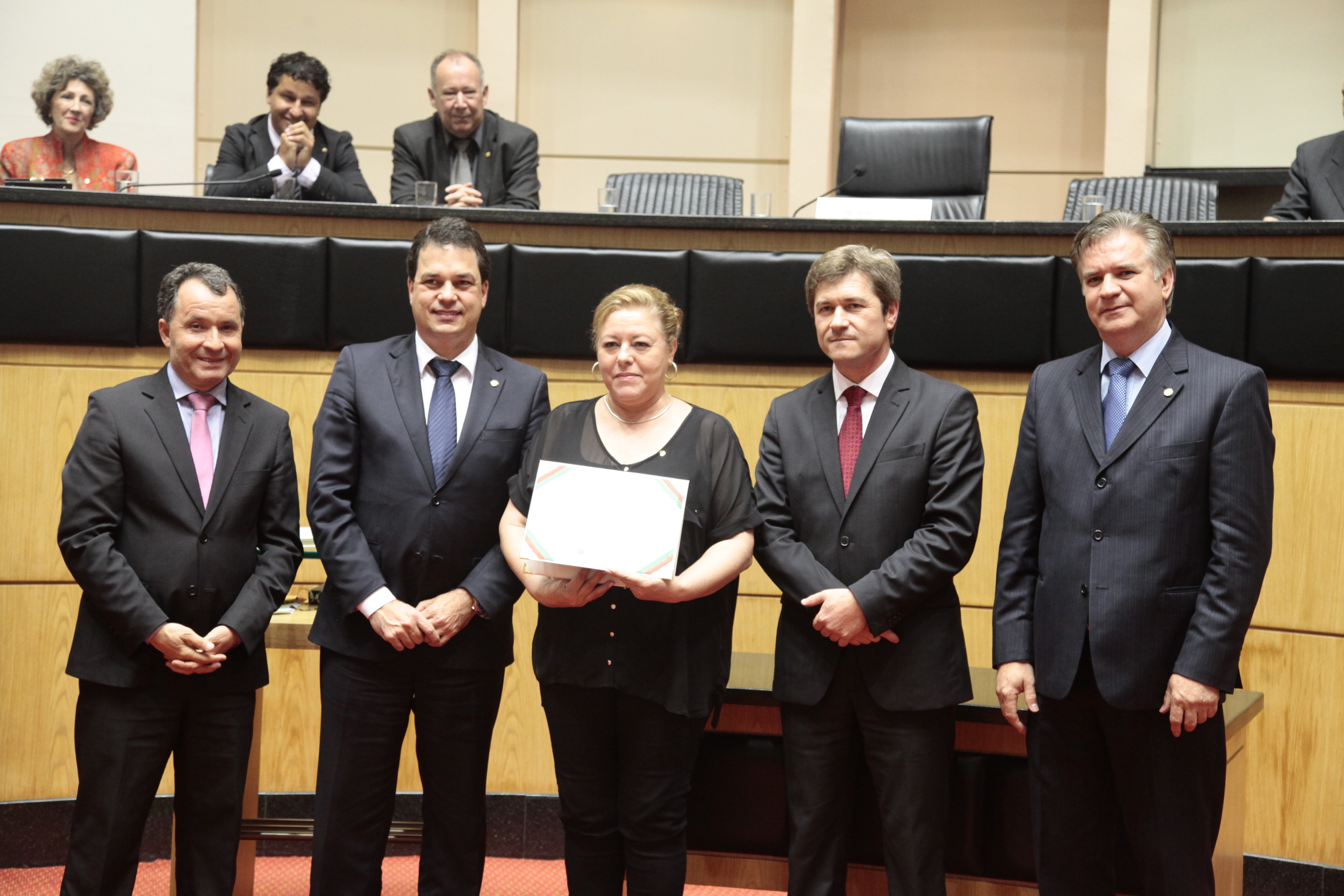 Sessão Especial em comemoração aos 60 anos da APAE de Brusque e 50 anos das APAEs de Joinville, Blumenau e Lages. Foto: Miriam Zomer/Agência AL