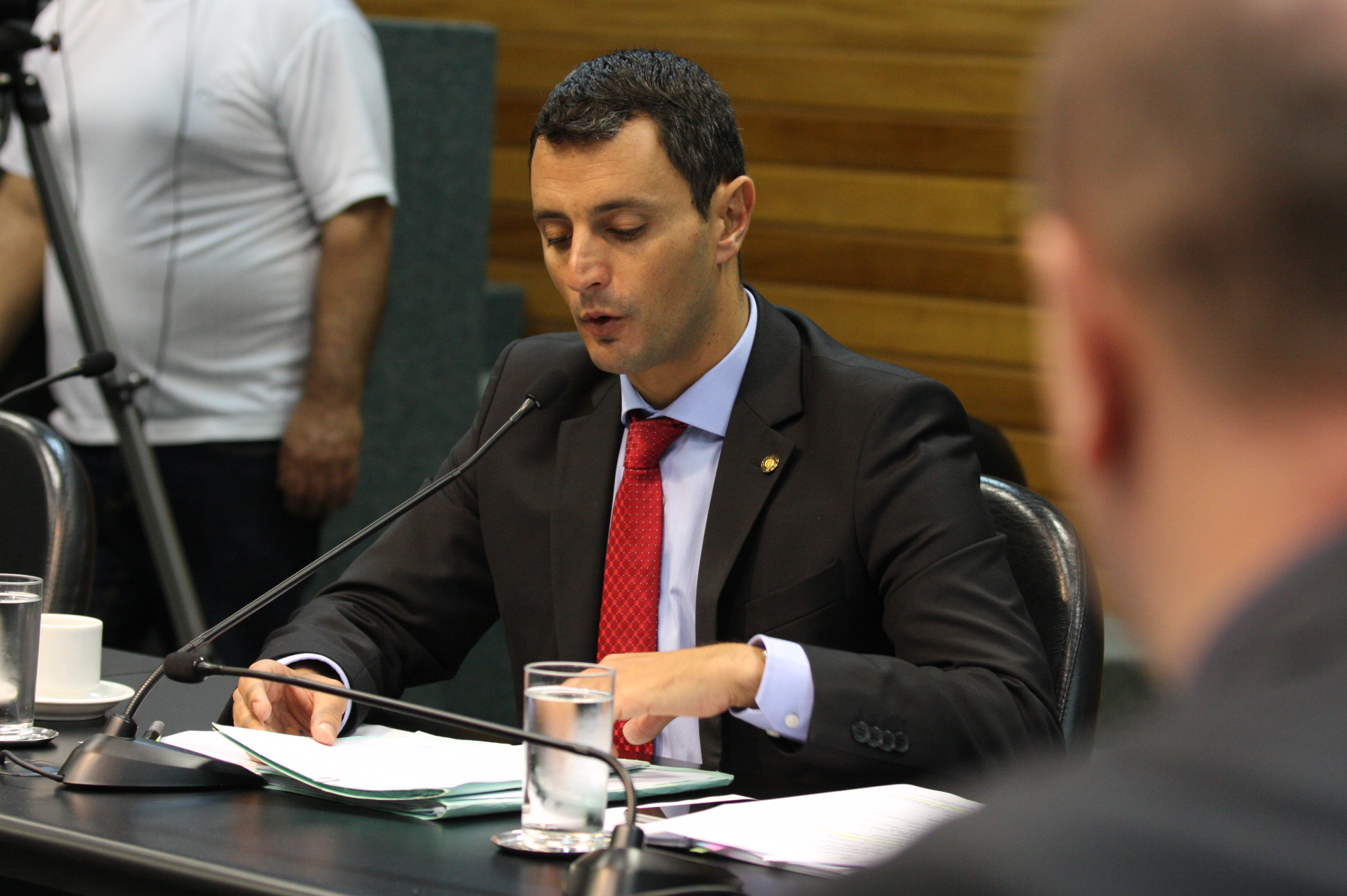 Comissão de Constituição e Justiça. Deputado: João Amin (PP). Foto: Yuri Santos / Agência AL
