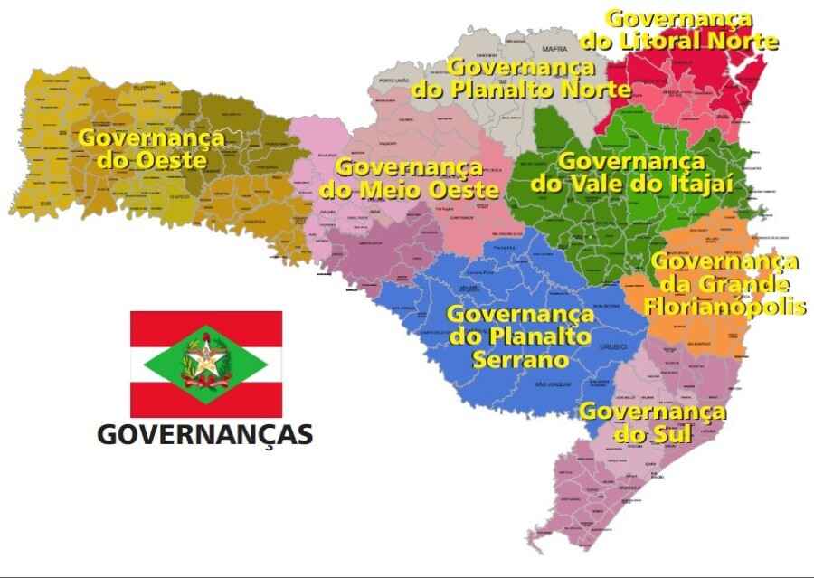 Modelo proposto pela deputada cria oito governanças macrorregionais