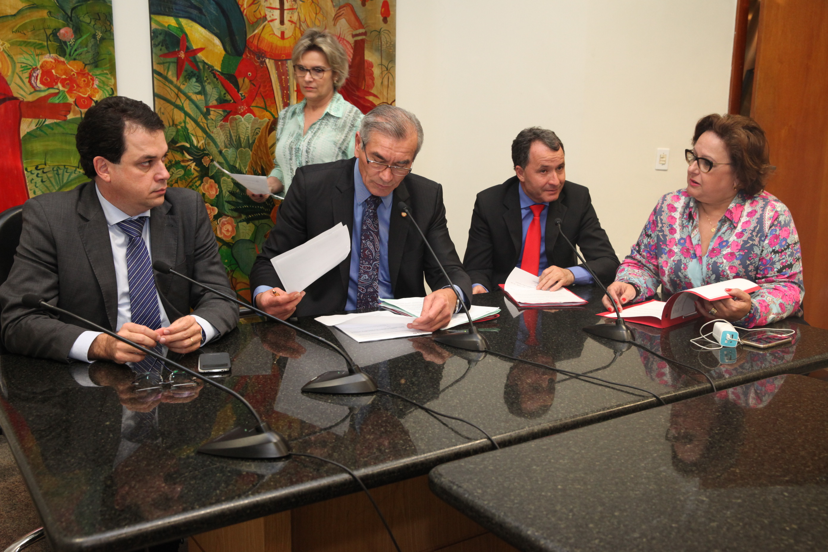 Reunião da Comissão de Economia. Foto: Fábio Queiroz / Agência AL