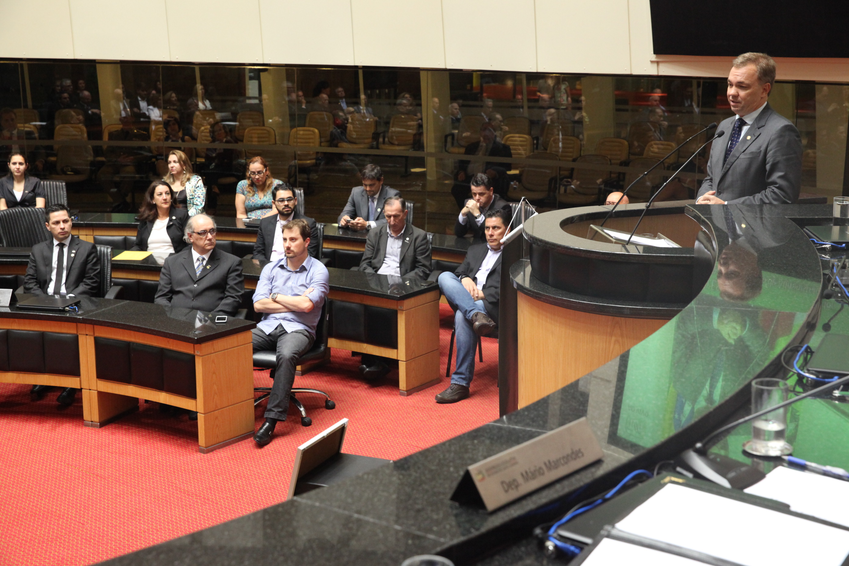 Sessão Especial em homenagem ao Jubileu de Ouro dos Administradores. Foto: Fábio Queiroz / Agência AL