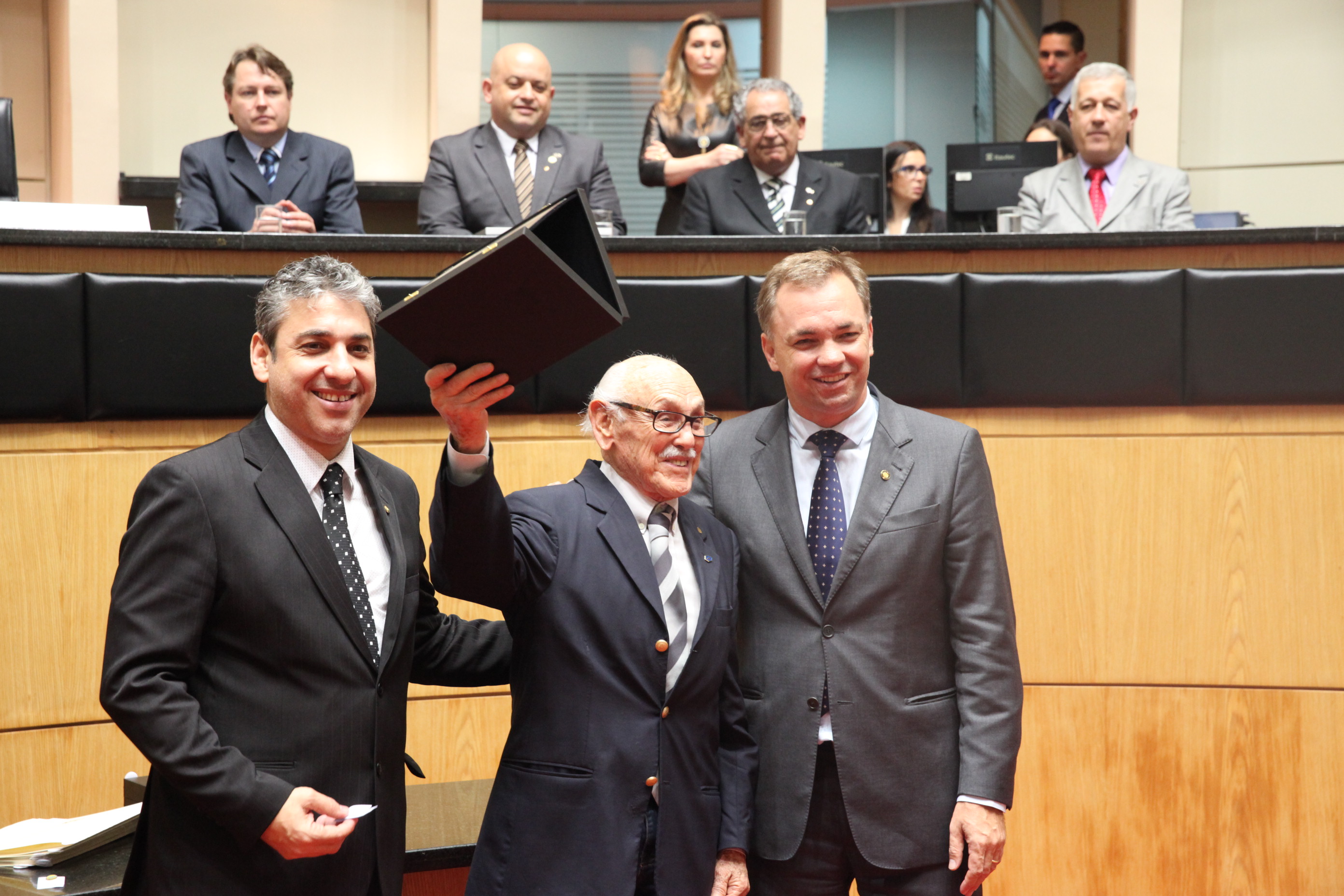 Sessão Especial em homenagem ao Jubileu de Ouro dos Administradores. Foto: Fábio Queiroz / Agência AL
