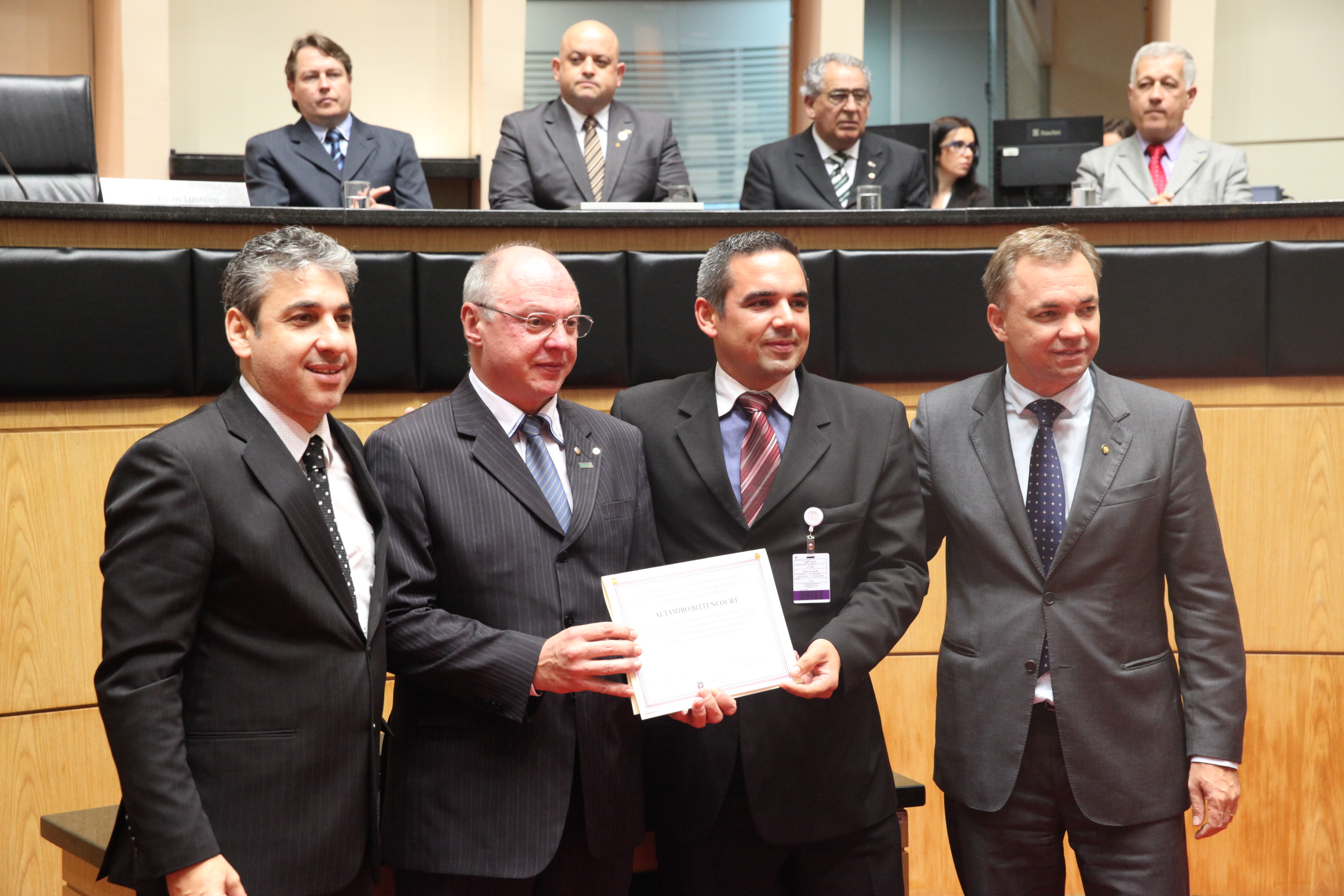Sessão Especial em homenagem ao Jubileu de Ouro dos Administradores. Foto: Fábio Queiroz / Agência AL