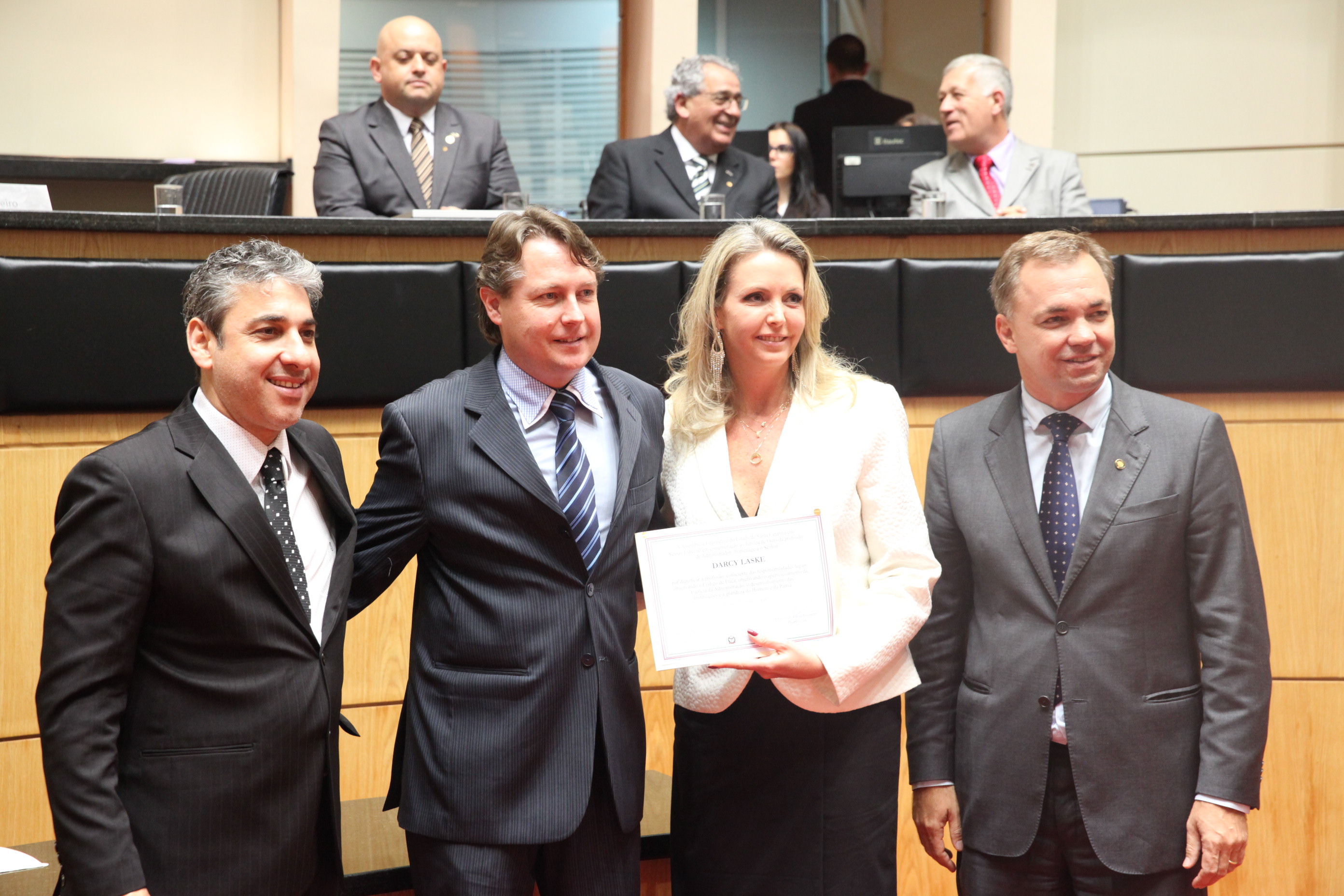 Sessão Especial em homenagem ao Jubileu de Ouro dos Administradores. Foto: Fábio Queiroz / Agência AL
