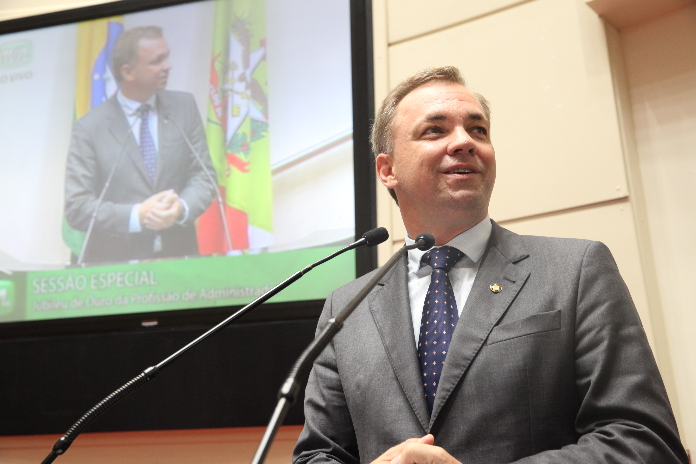 Sessão Especial em homenagem ao Jubileu de Ouro dos Administradores. Foto: Fábio Queiroz / Agência AL