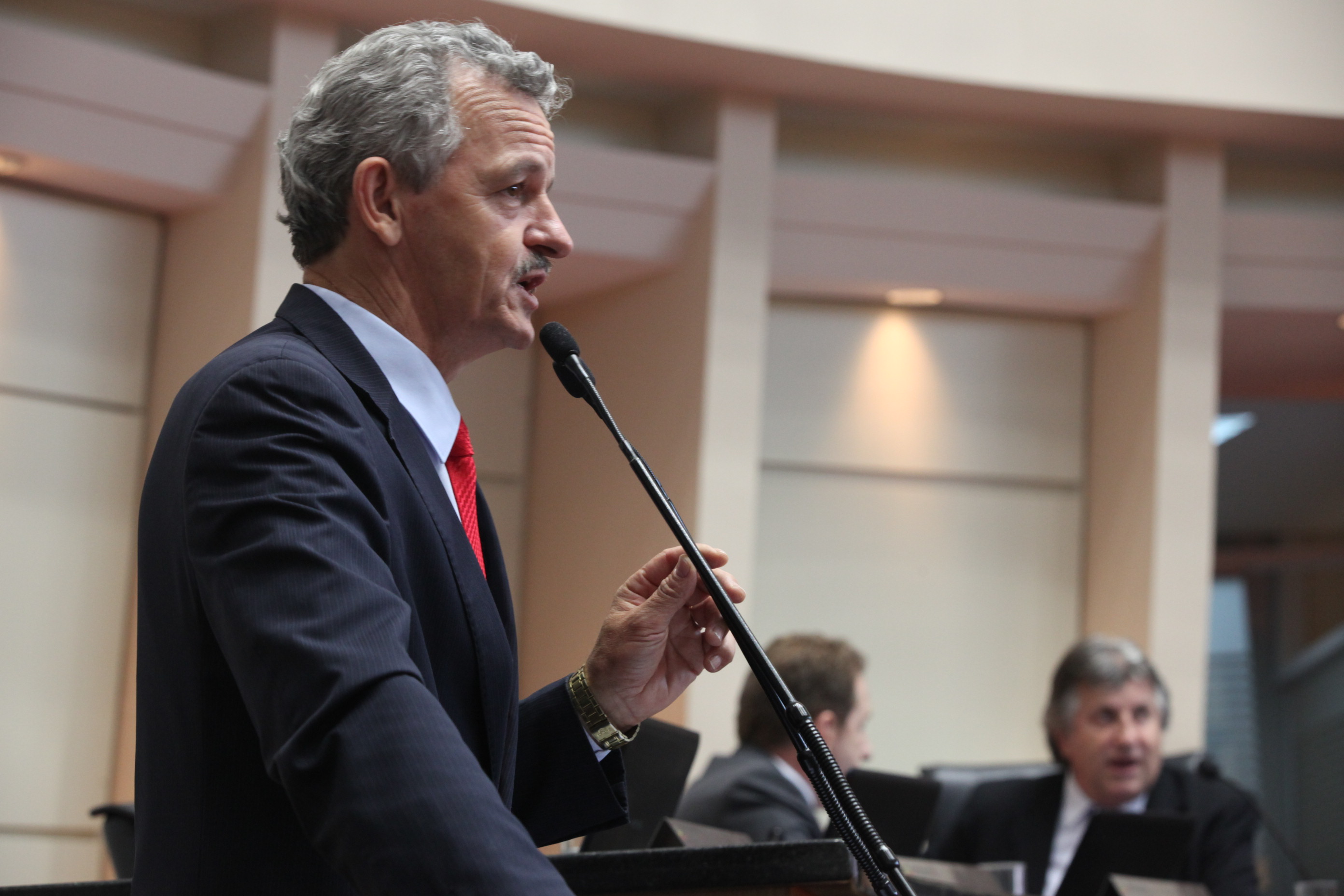 Sessão Ordinária. Deputado Dirceu Dresch (PT). Foto Eduardo Guedes de Oliveira / Agência AL