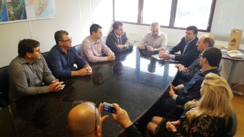 Deputado Rodrigo Minotto participa de audiência com Secretário de Saúde