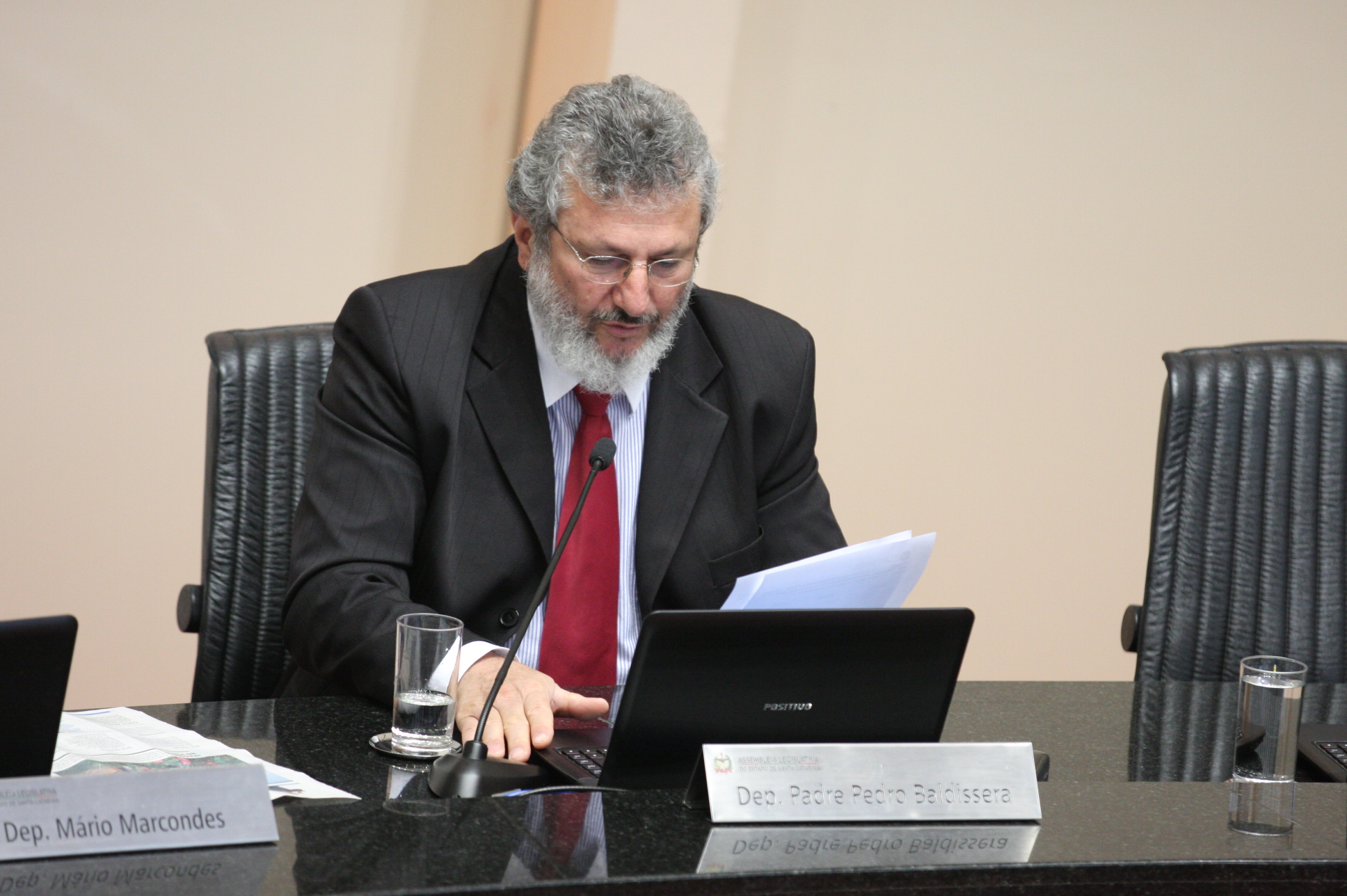 Sessão Ordinária. Deputado: Padre Pedro Baldissera (PT). Foto: Yuri Santos / Agência AL