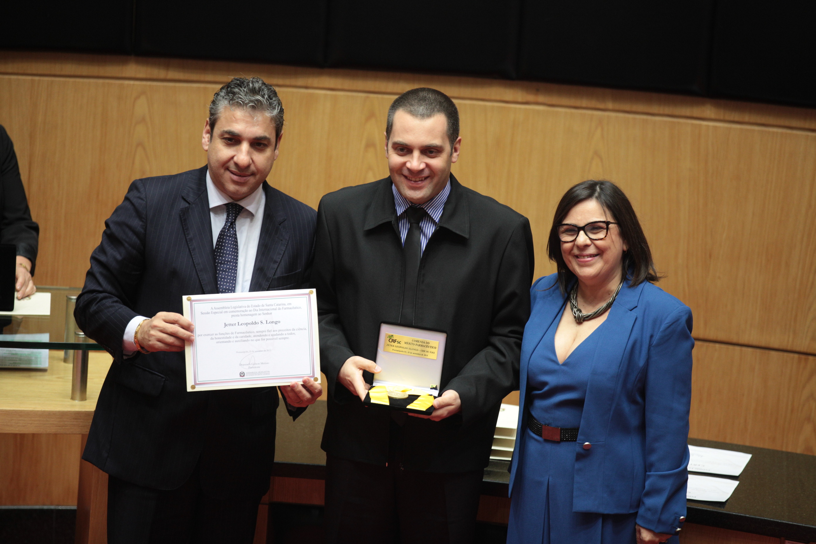 Homenagem ao Dia Internacional do Farmacêutico - Jeter Leopoldo Slongo