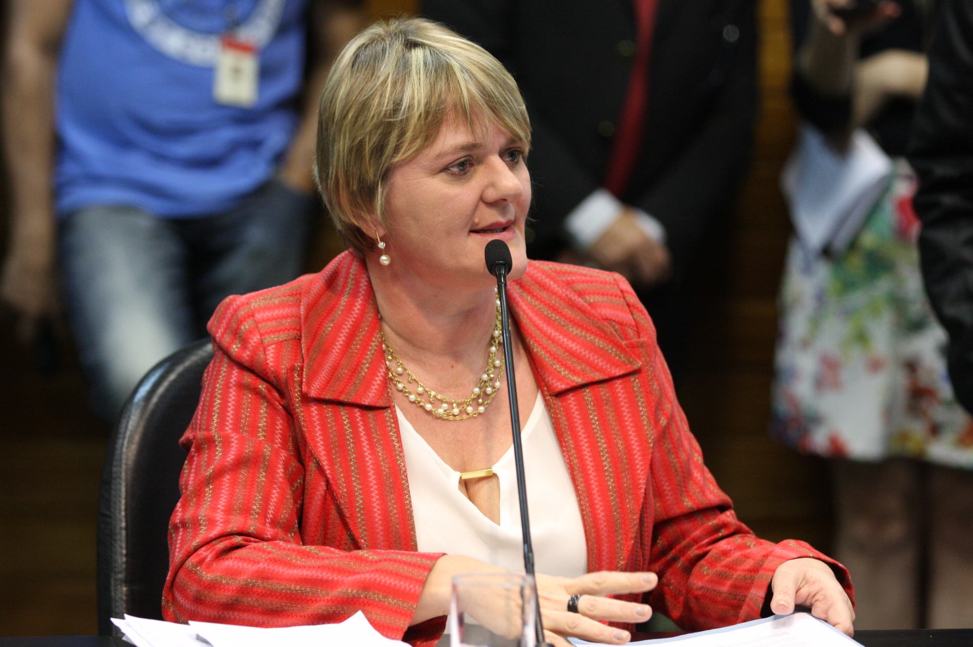 Comissão de Constituição e Justiça. Deputada: Luciane Carminatti (PT). Foto: Yuri Santos / Agência AL