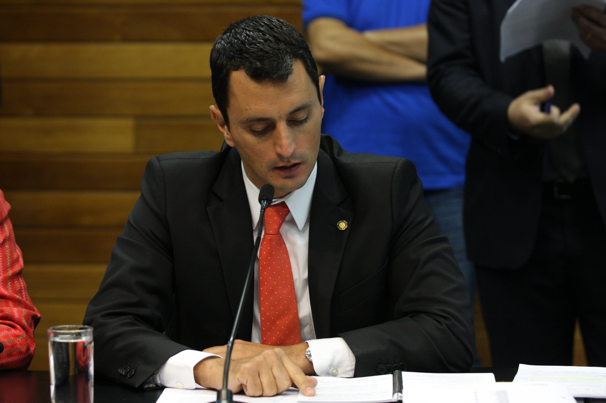 Comissão de Constituição e Justiça. Deputado: João Amin (PP). Foto: Yuri Santos / Agência AL