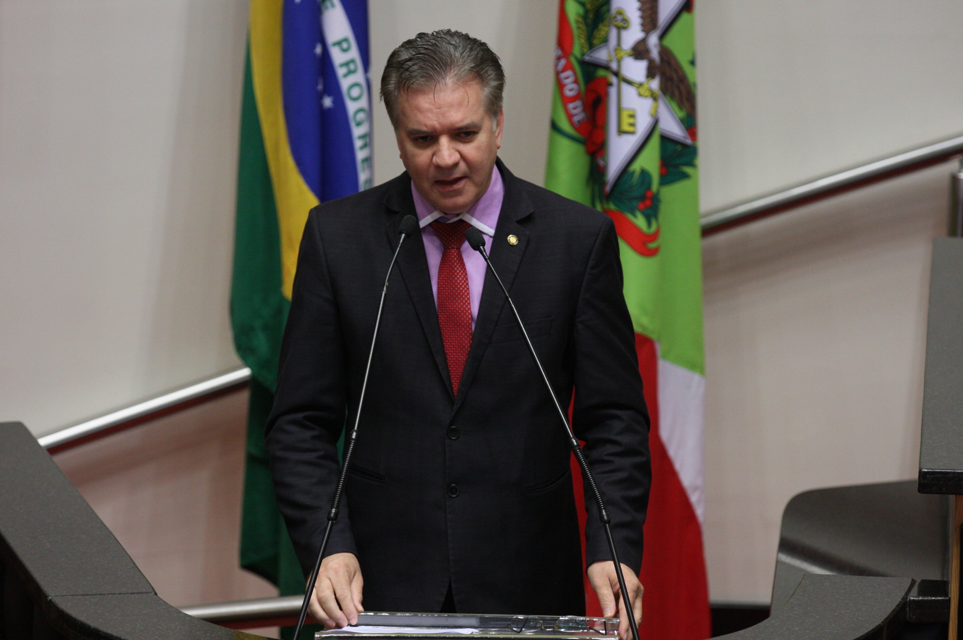 Sessão Ordinária. Deputado: César Valduga (PCdoB). Foto: Yuri Santos / Agência AL