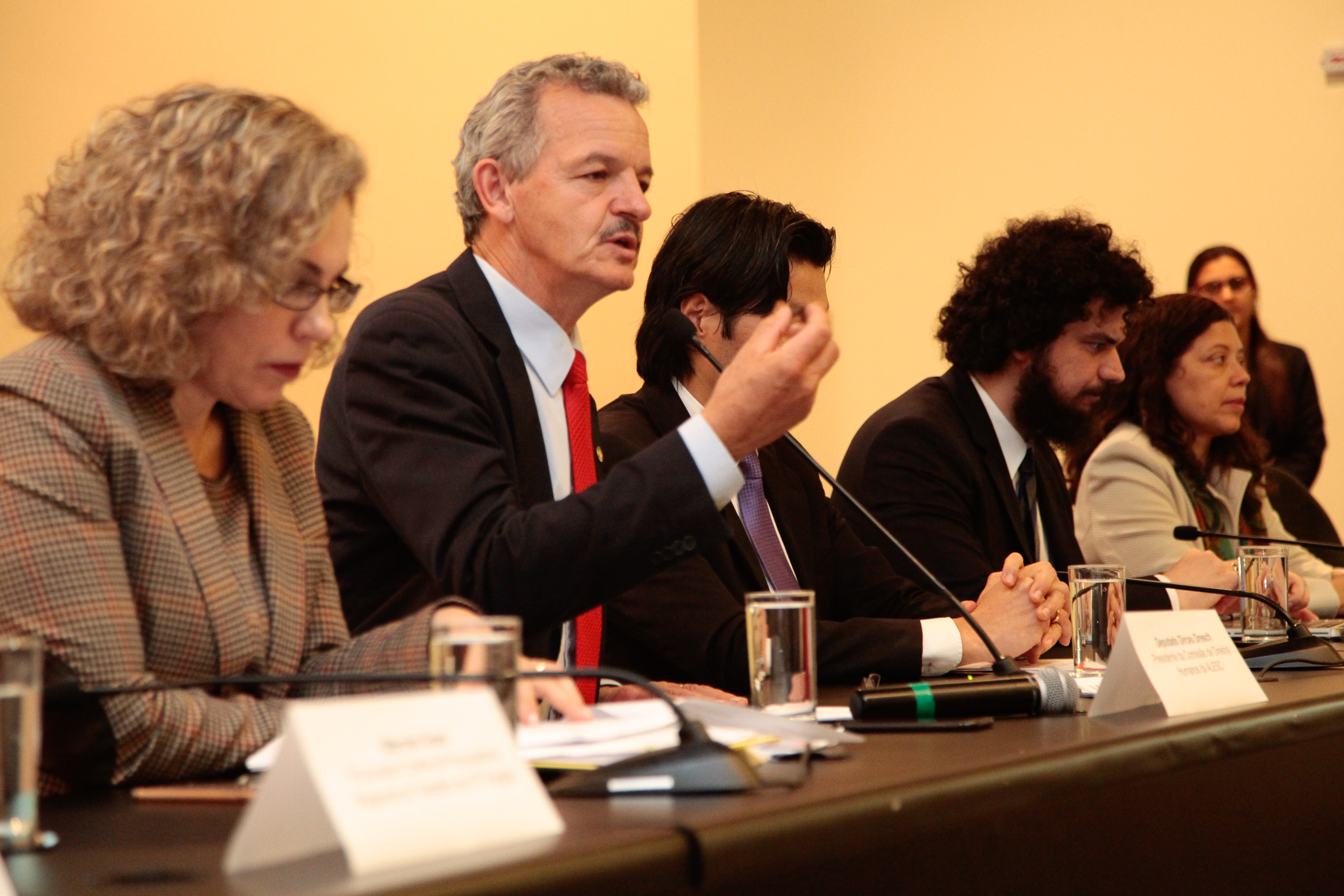 Seminário sobre Migrações contemporâneas em Santa Catarina e Direitos Fundamentais de Trabalhadores.  Foto: Miriam Zomer/Agência AL