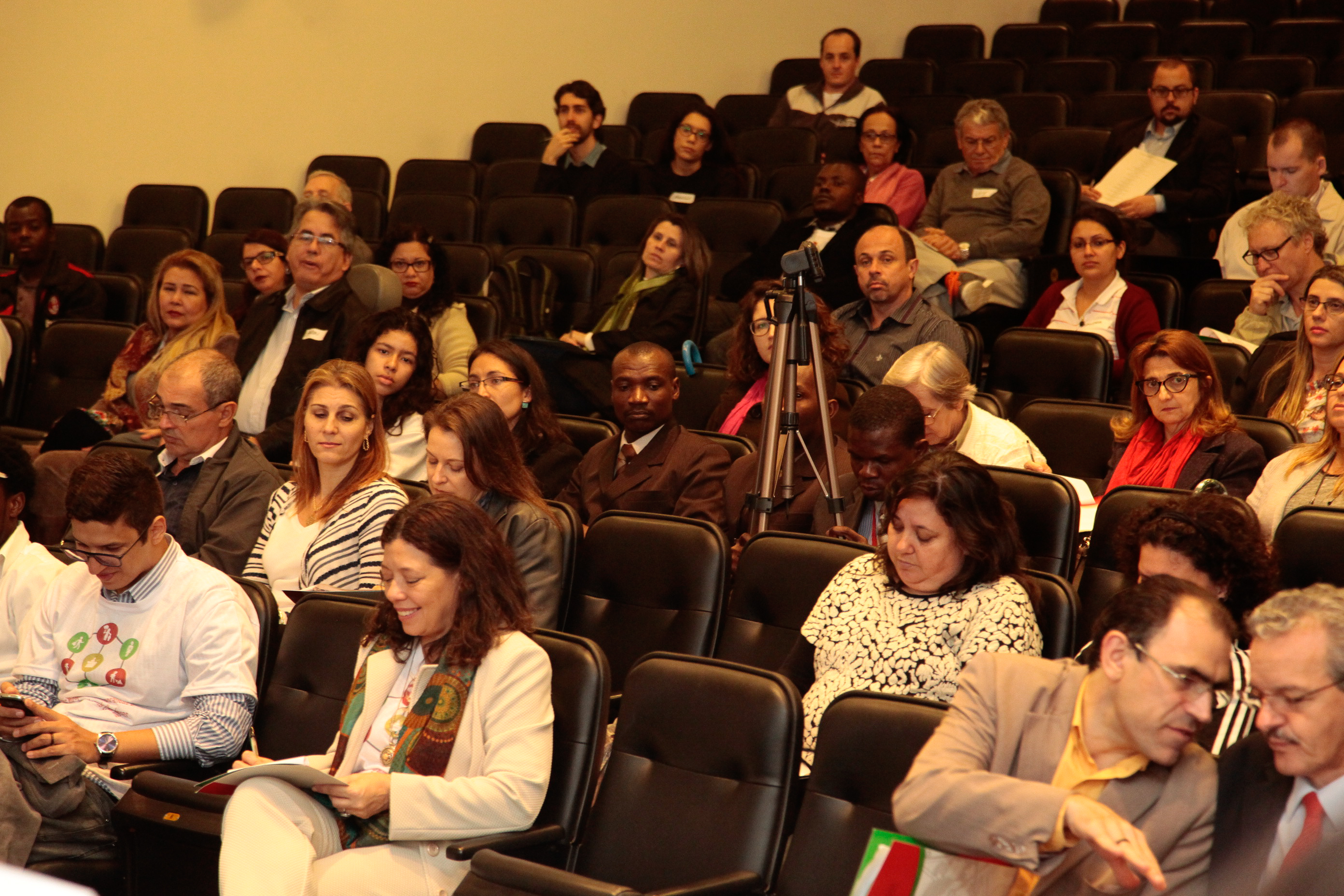Seminário sobre Migrações contemporâneas em Santa Catarina e Direitos Fundamentais de Trabalhadores.  Foto: Miriam Zomer/Agência AL