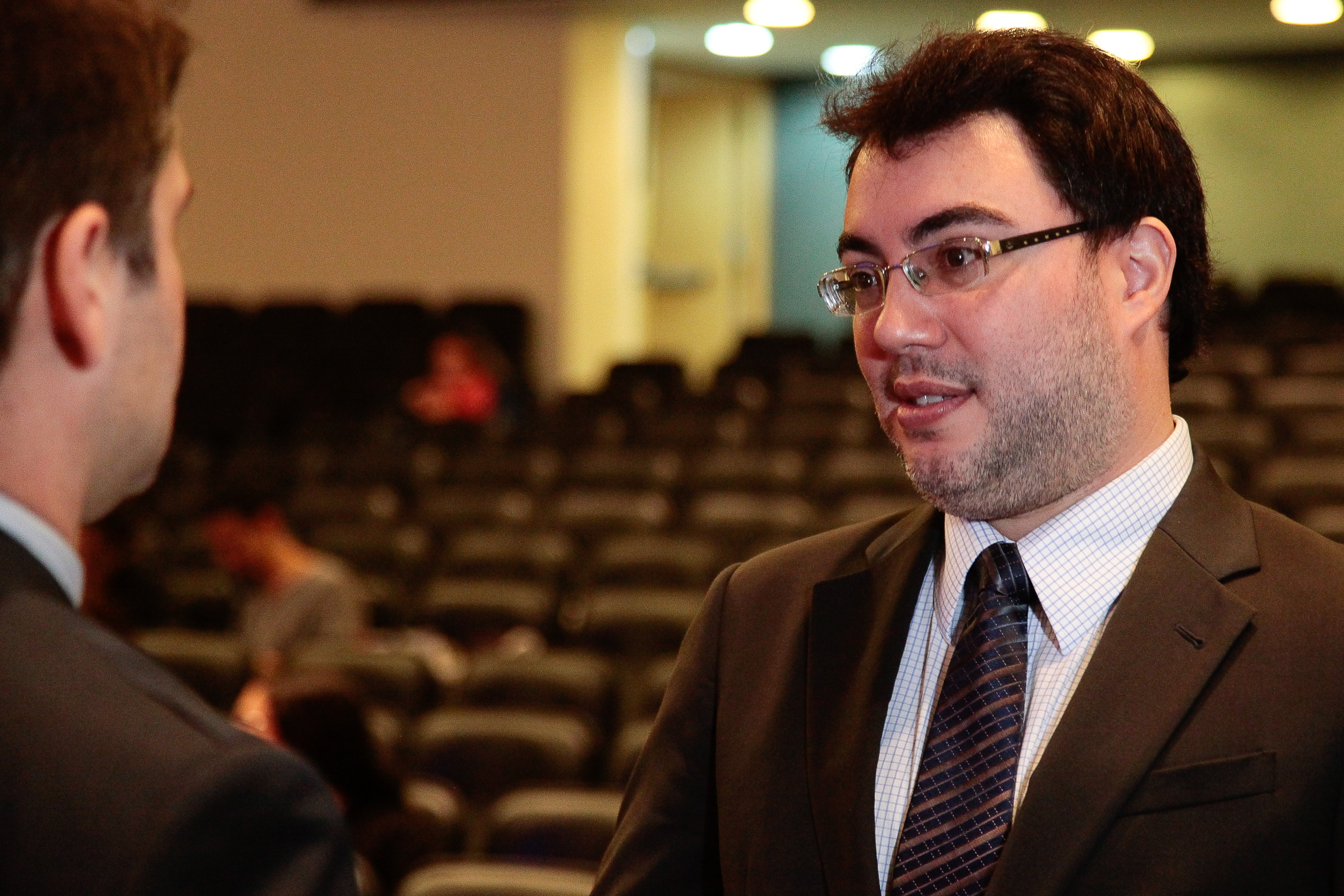 Seminário sobre Migrações contemporâneas em Santa Catarina e Direitos Fundamentais de Trabalhadores.  Marcelo Goss. Foto: Miriam Zomer/Agência AL