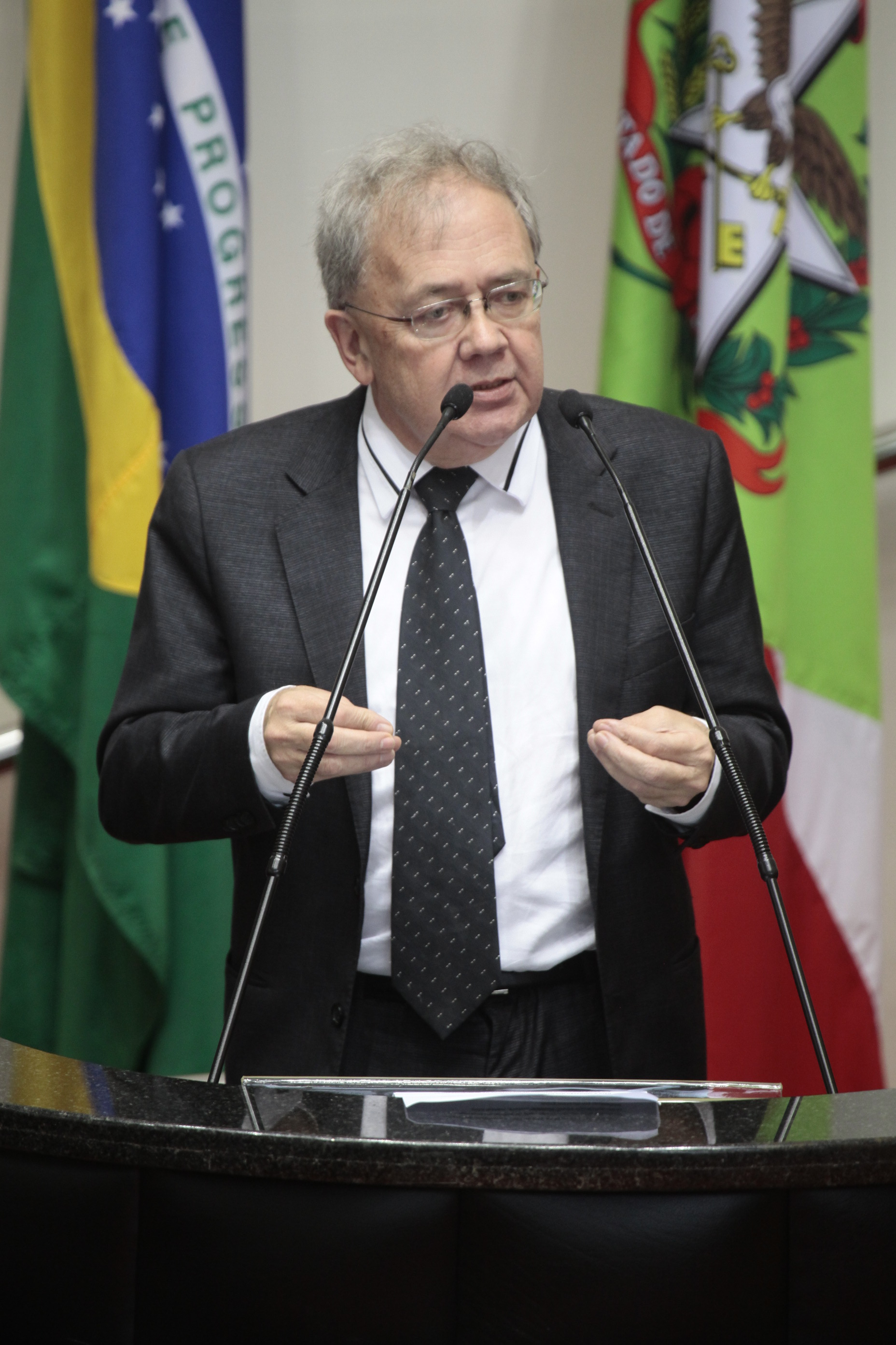 Sessão Ordinária da Assembleia Legislativa do Estado de Santa Catarina. Deputado Fernando Coruja (PMDB) - Fotos: Miriam Zomer/Agência AL