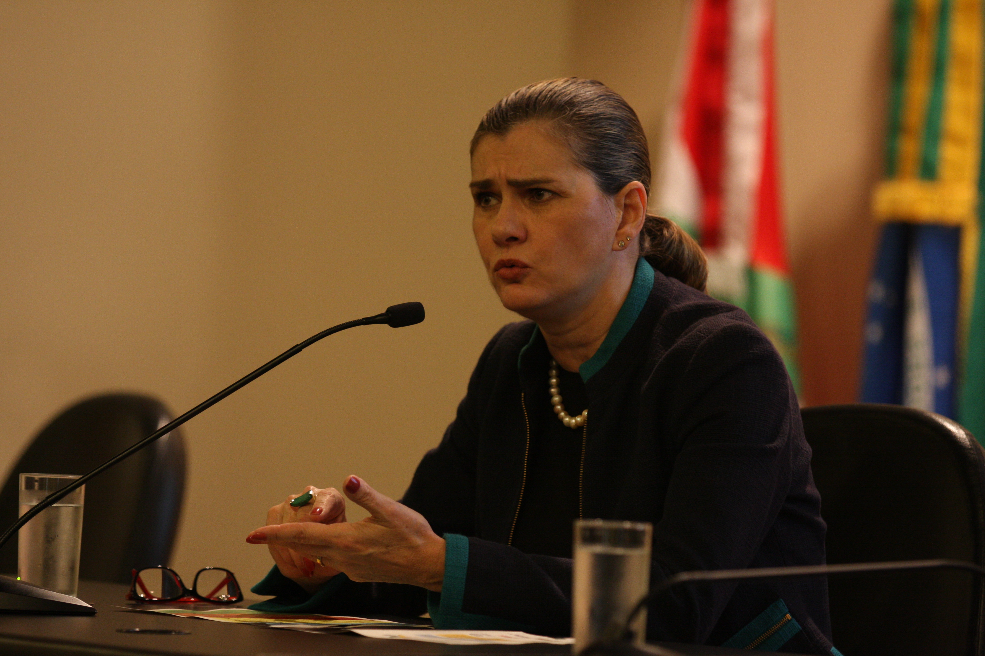 Seminário Estadual Práticas Positivas Criança e Adolescente. Maria de Lourdes Leiria. Foto: Yuri Santos / Agência AL