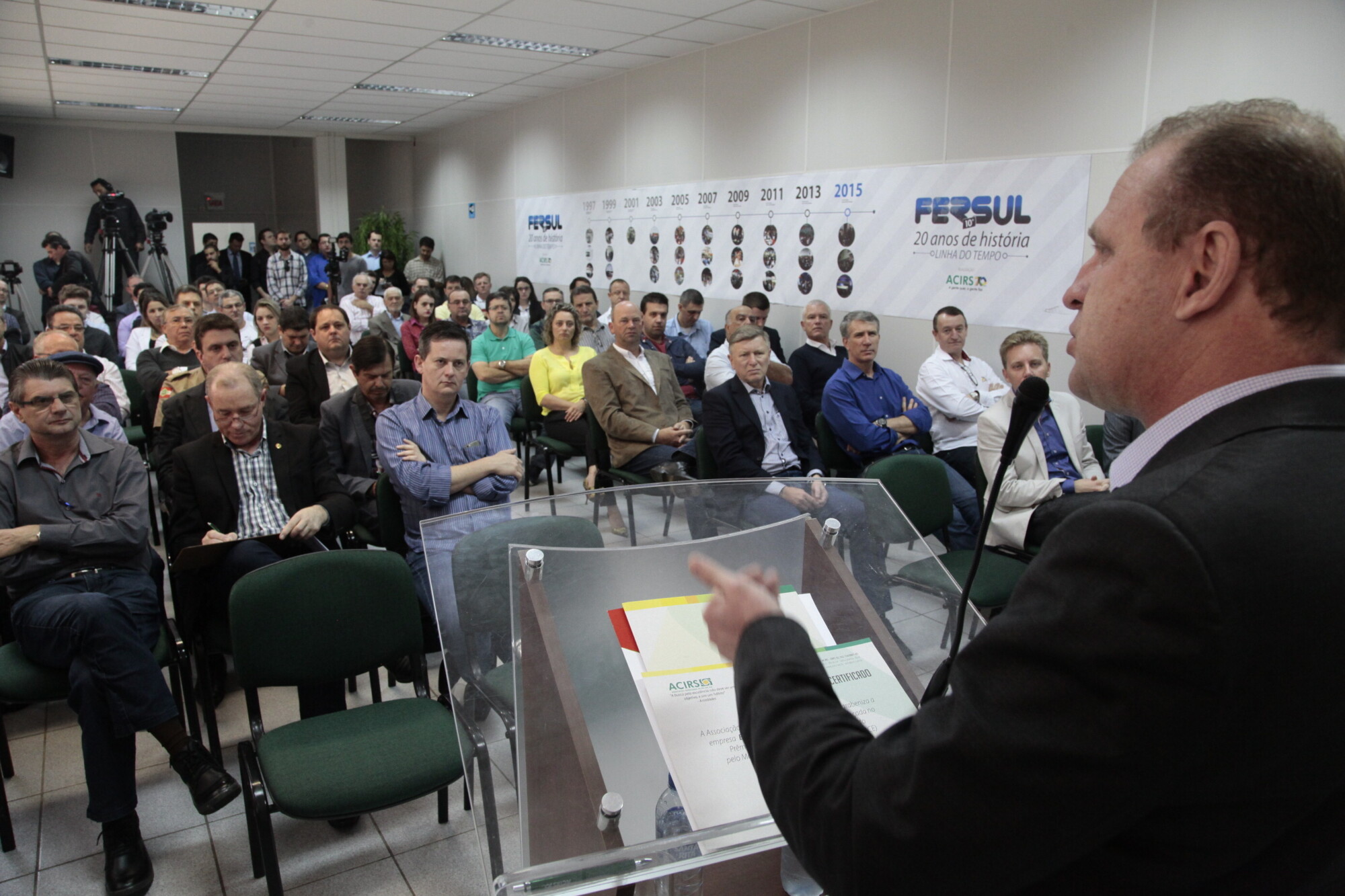 Presidente da Assembleia faz palestra em Rio do Sul sobre desafios de Santa Catarina