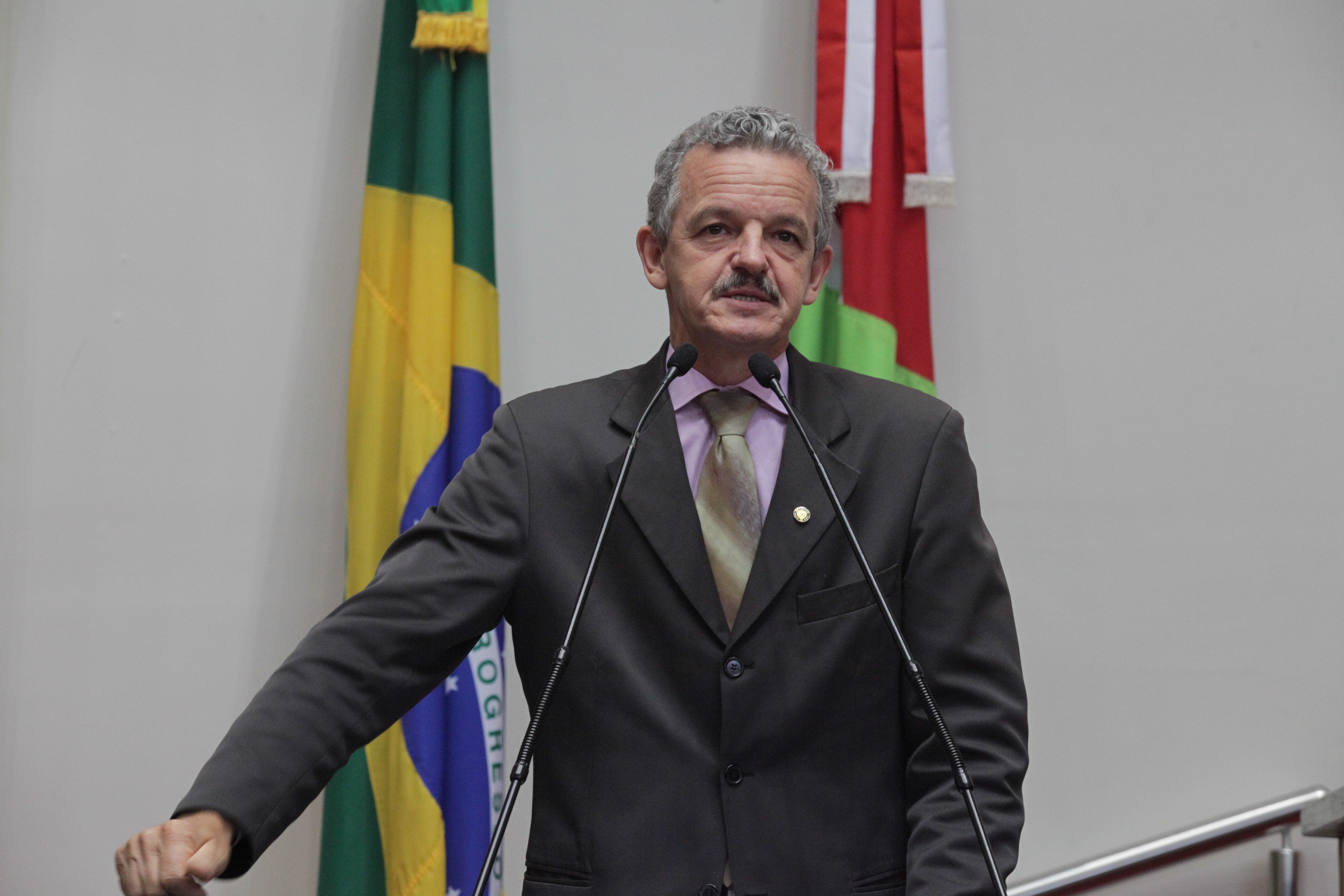 Sessão Ordinária da Assembleia Legislativa do Estado de Santa Catarina. Deputado Dirceu Dresch (PT) - Foto: Solon Soares/Agência AL