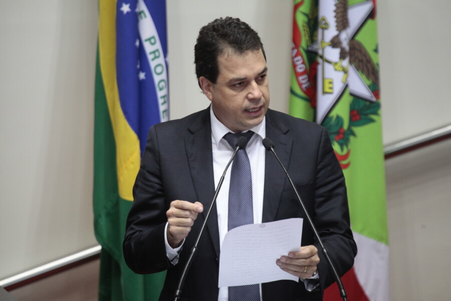 Deputado Rodrigo Minotto FOTO: Miriam Zomer / Agência AL