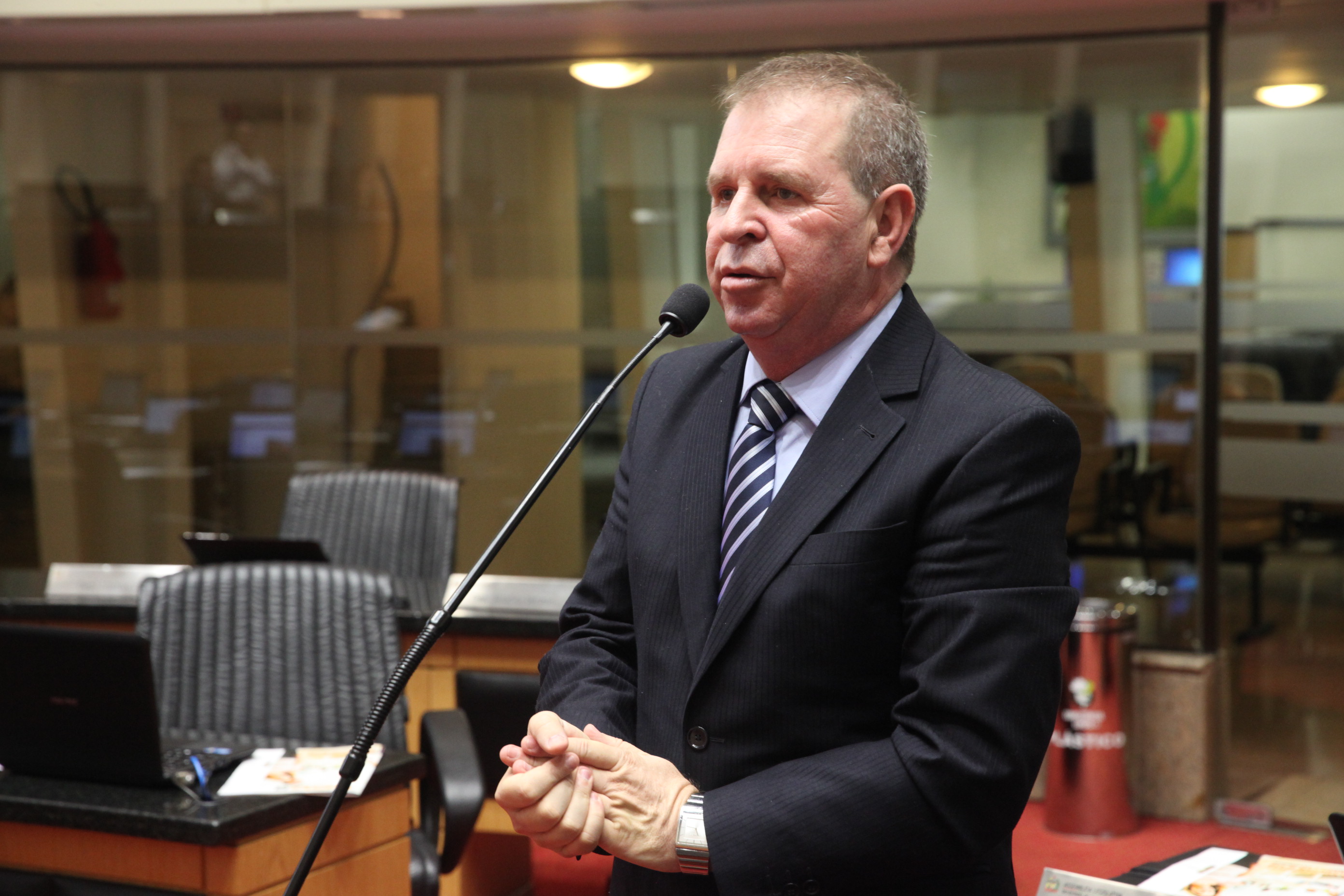 Deputado Mauricio Eskudlark (PSD). Sessão Ordinária. Foto: Fábio Queiroz / Agência AL