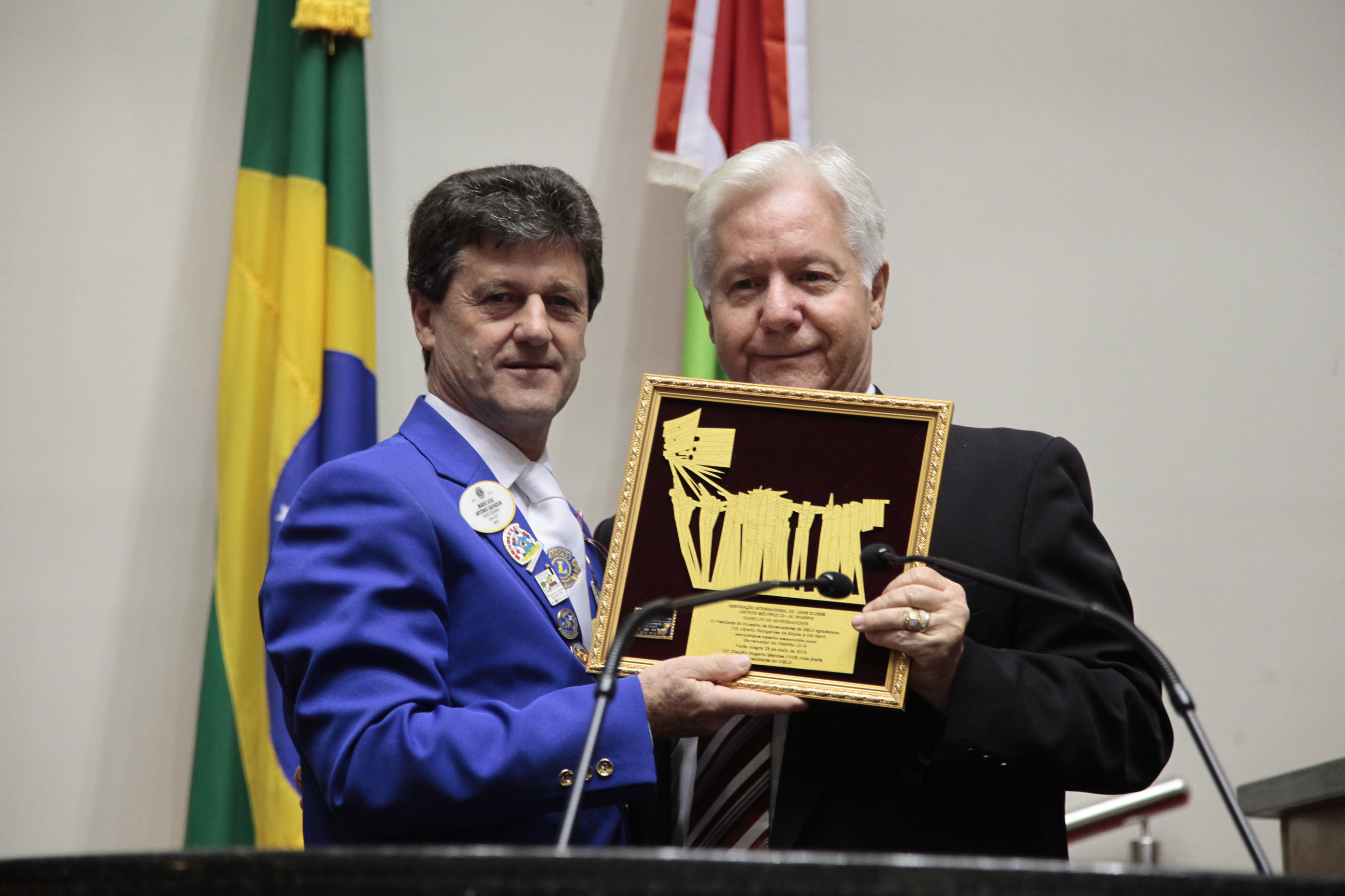 Sessão Especial em Homenagem ao Dia Internacional do Lions Club. Foto: Miriam Zomer/Agência AL