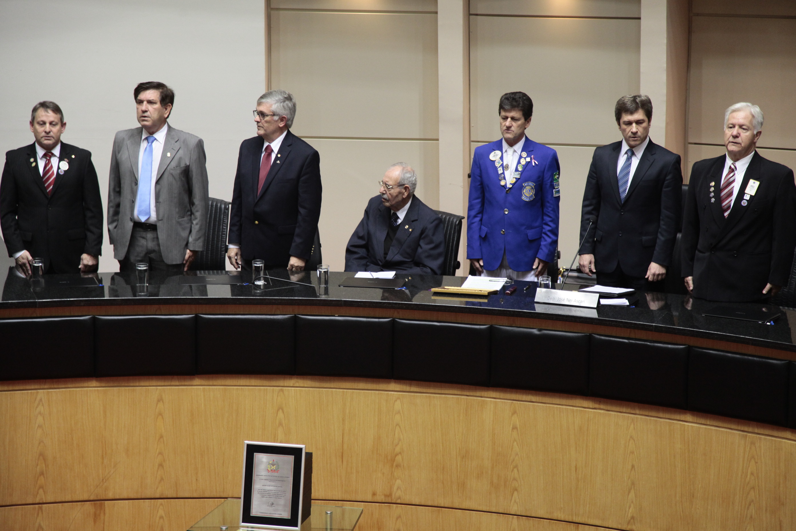 Sessão Especial em Homenagem ao Dia Internacional do Lions Club. Foto: Miriam Zomer/Agência AL