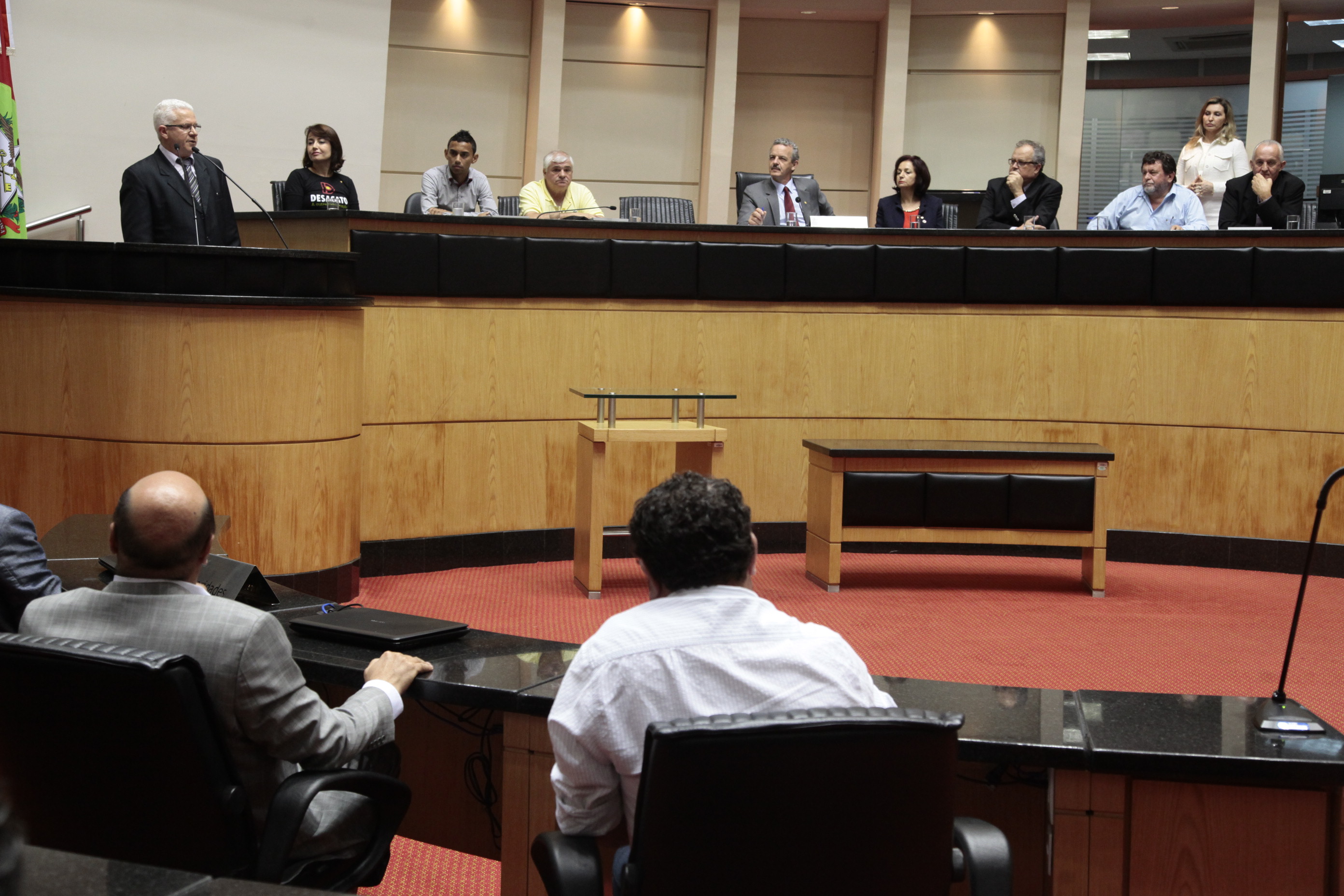 Sessão Especial em comemoração aos 60 anos do Departamento Intersindical de Estatística e Estudos Socioeconômicos - DIEESE. Foto: Miriam Zomer/Agência AL
