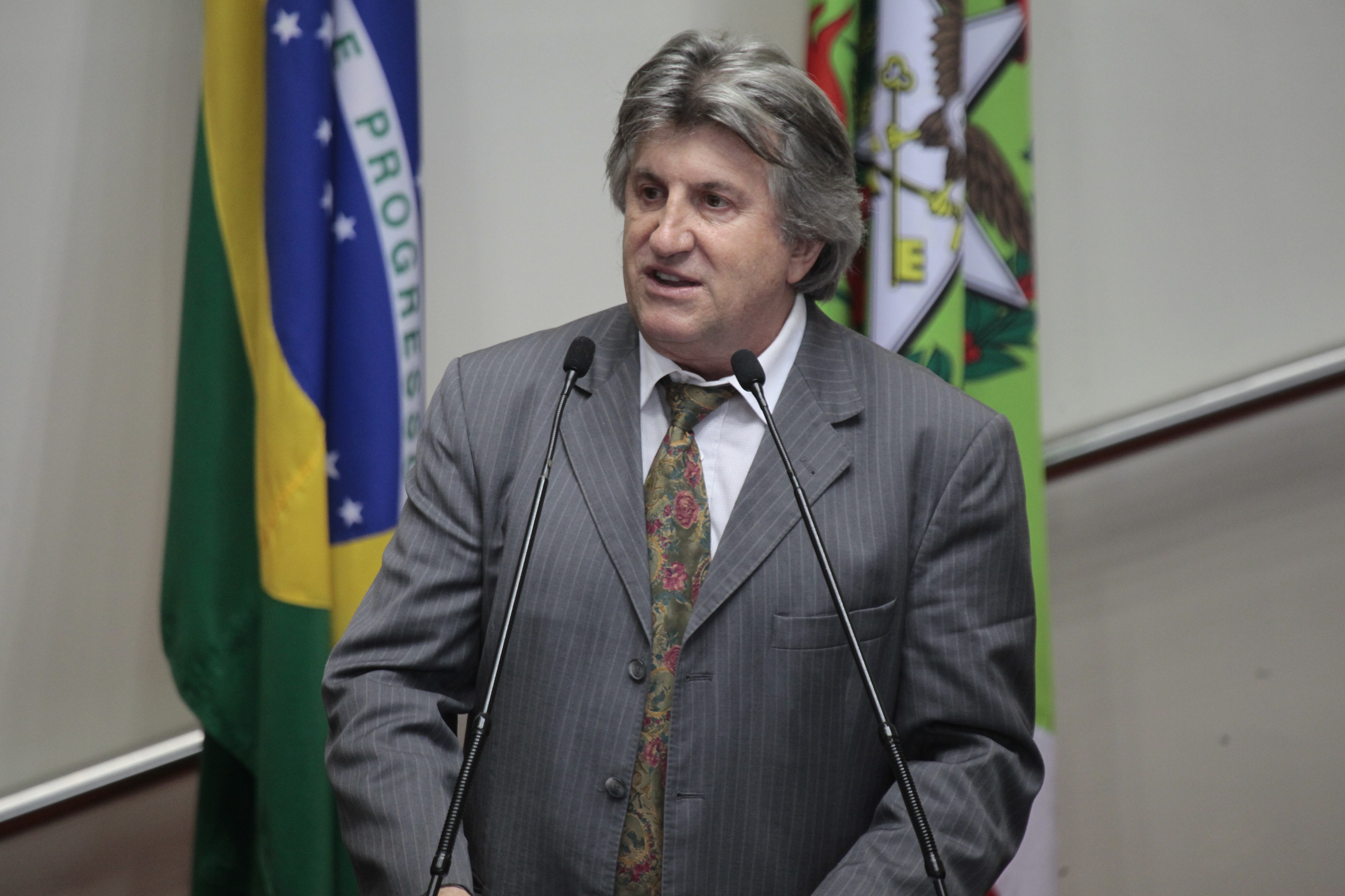Sessão Ordinária - Plenário Osni Régis. Deputado Leonel Pavan (PSDB) - Foto: Miriam Zomer/Agência AL