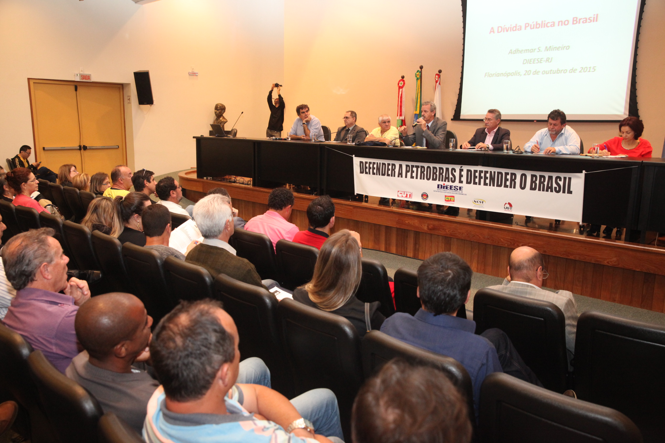 Seminário Dívida Pública. Foto: Fábio Queiroz / Agência AL