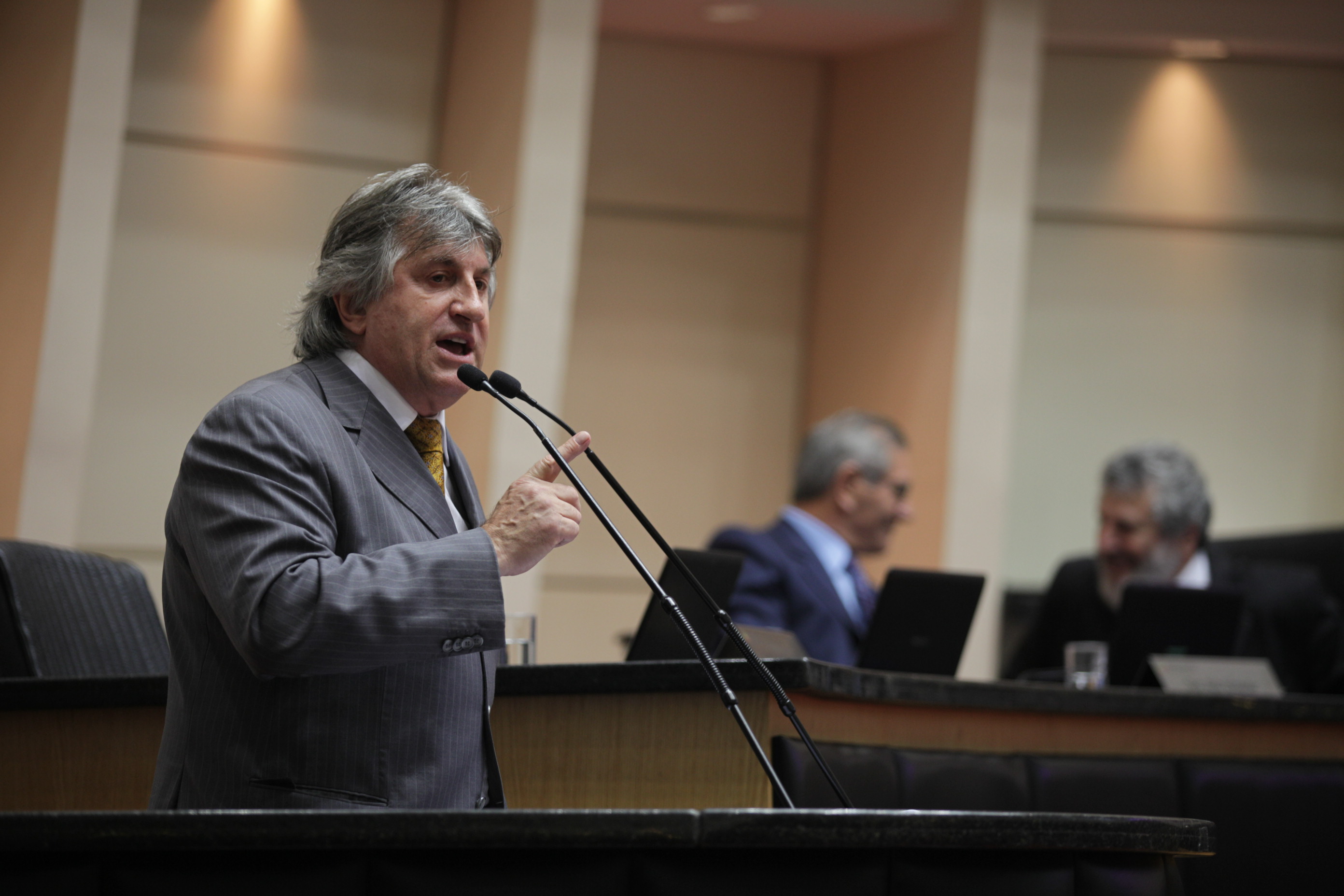 Sessão Ordinária. Deputado Leonel Pavan (PSDB) - Foto: Solon Soares/Agência AL
