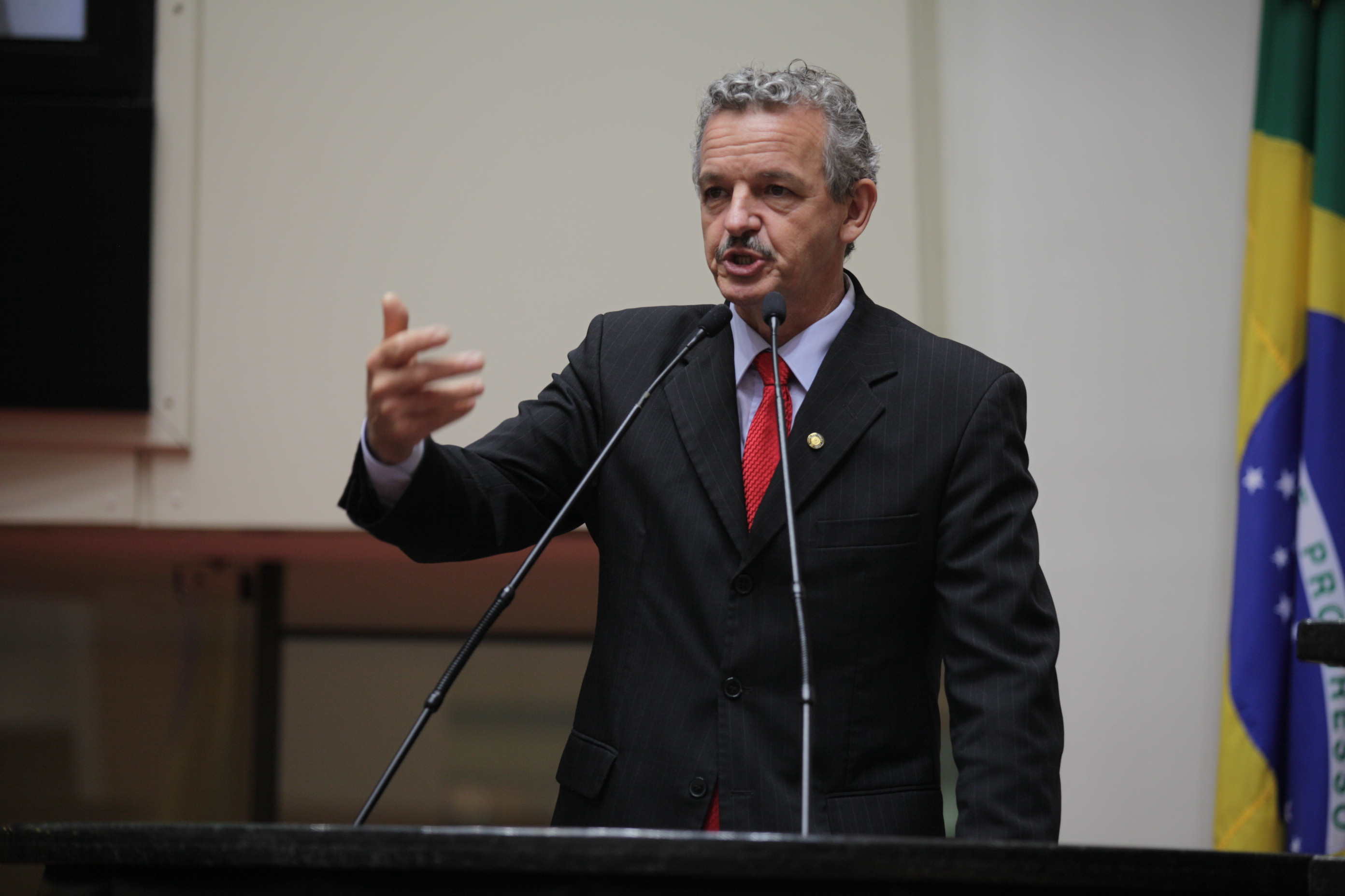Sessão Ordinária. Deputado Dirceu Dresch (PT)  - Foto: Solon Soares/Agência AL