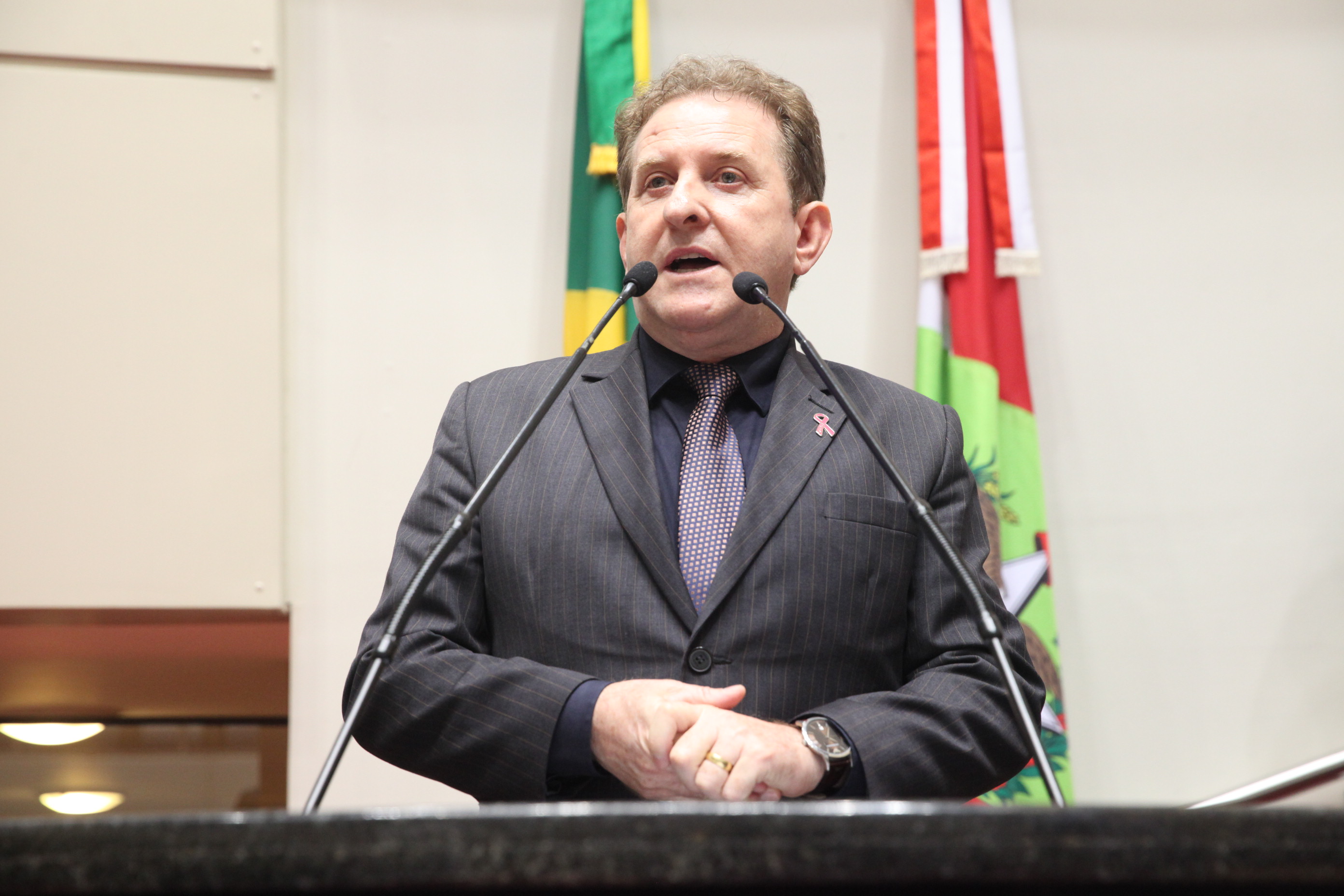 Sessão Ordinária. Deputado Valmir Comin (PP) - Foto: Fábio Queiroz / Agência AL