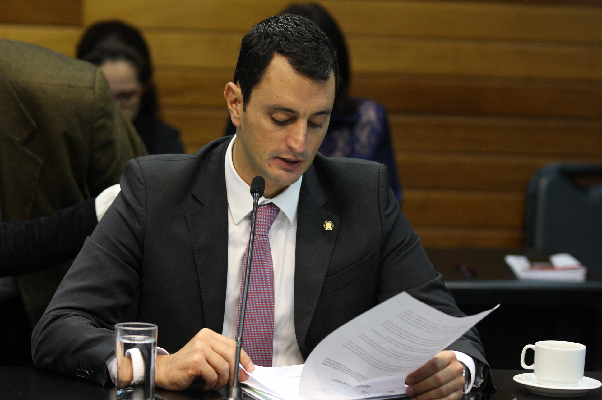 Comissão de Constituição e Justiça. Deputado: João Amin (PP). Foto: Yuri Santos / Agência AL