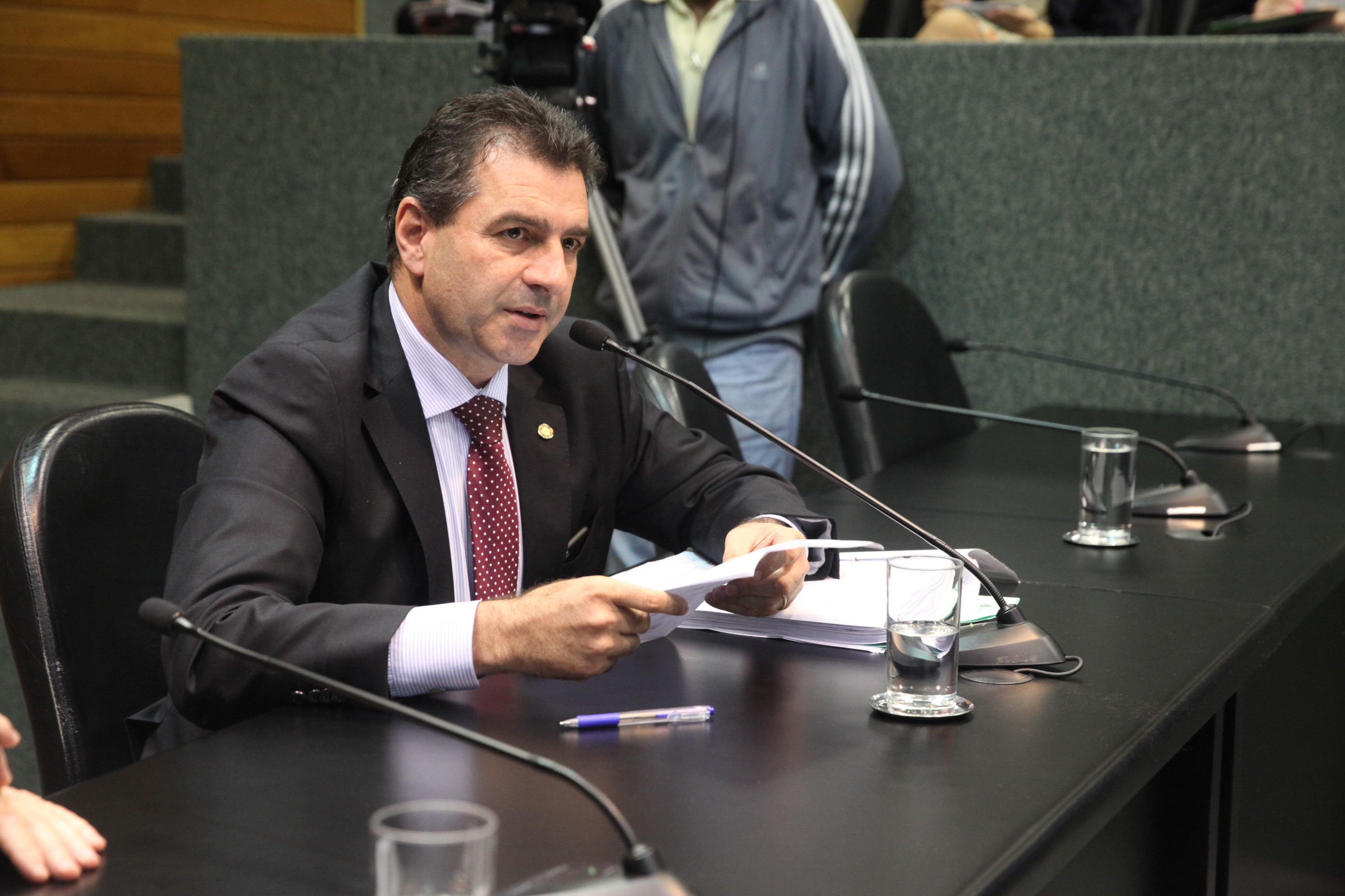 Reunião da Comissão de Constituição e Justiça. Foto: Fábio Queiroz / Agência AL