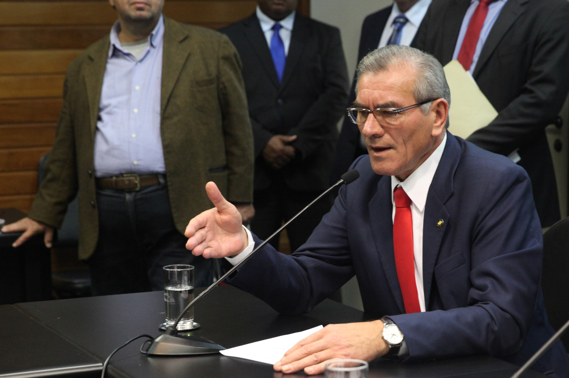 Reunião da Comissão de Constituição e Justiça. Foto: Fábio Queiroz / Agência AL