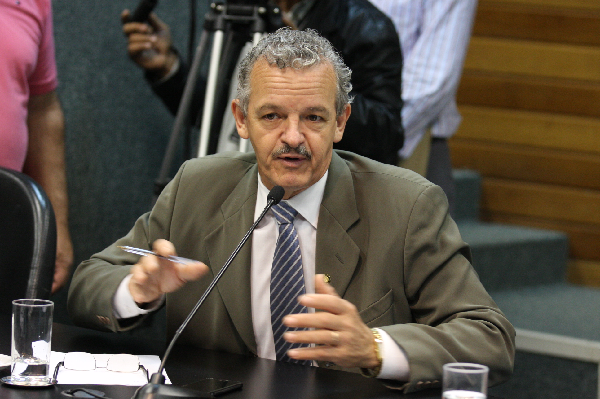 Comissão de Finanças e Tributação. Deputado Dirceu Dresch (PT). Foto: Yuri Santos /  Agência AL