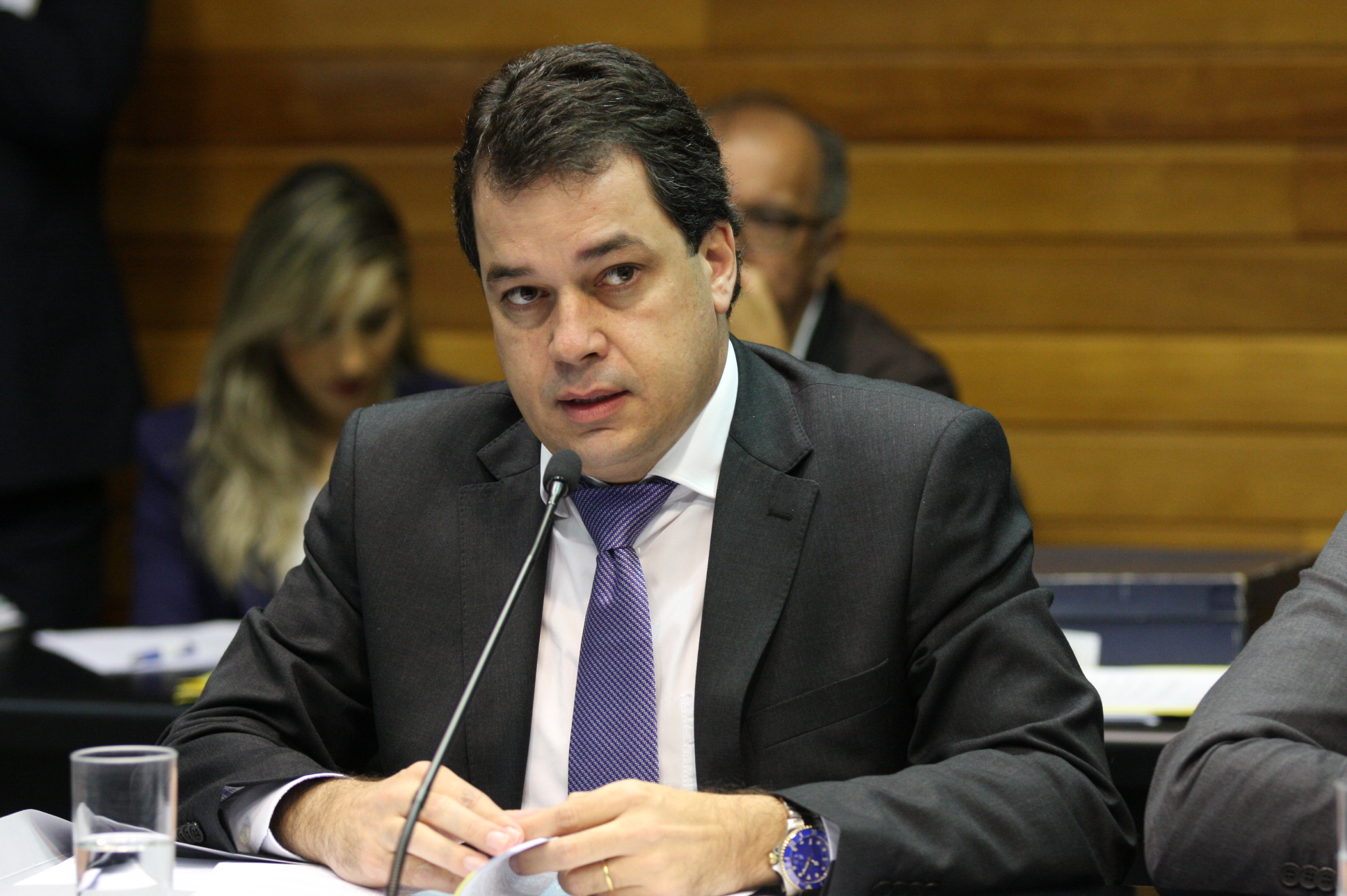 Comissão de Finanças e Tributação. Deputado Rodrigo Minotto (PDT). Foto: Yuri Santos /  Agência AL