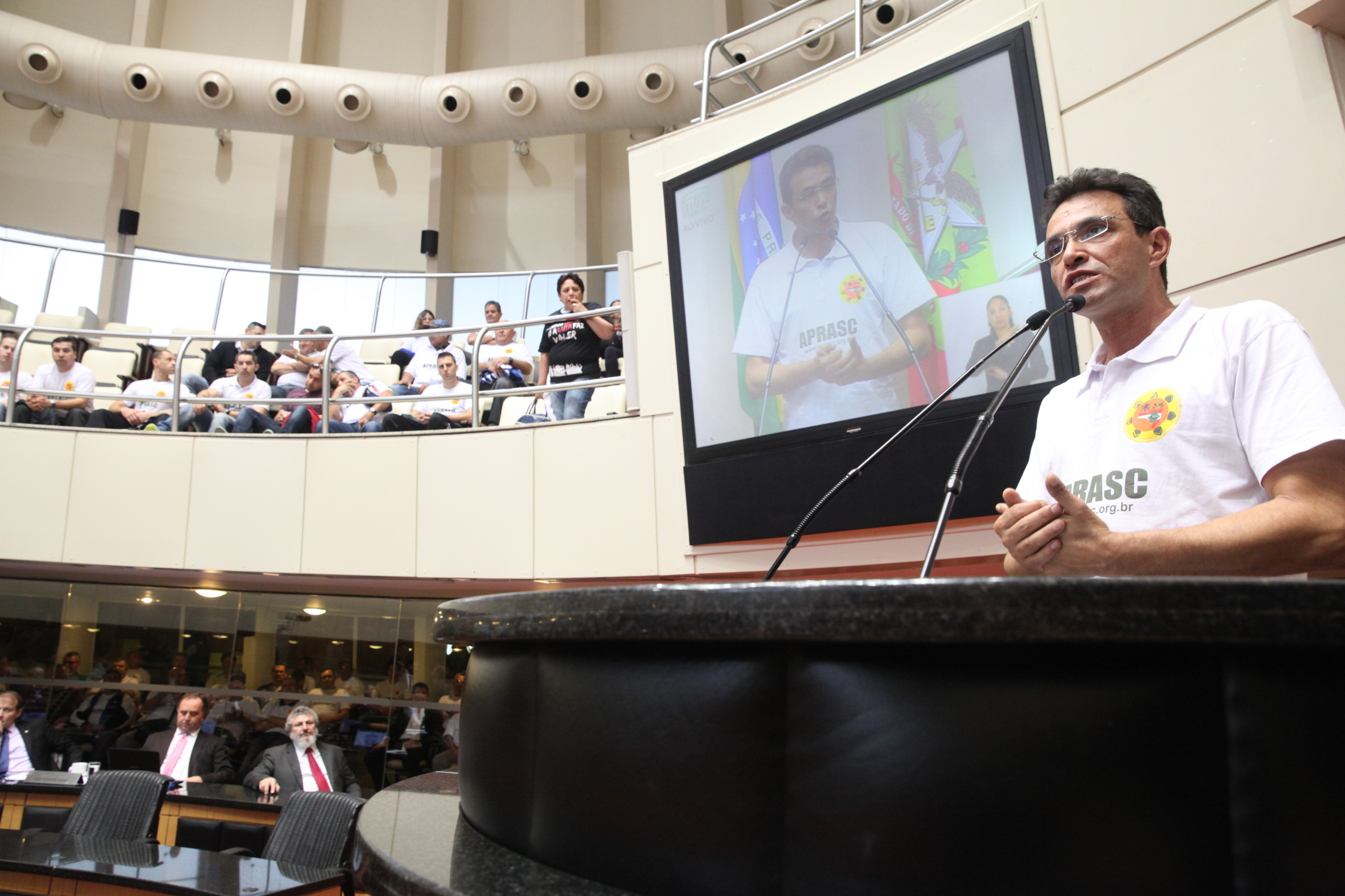 Sessão Ordinária da Assembleia Legislativa do Estado de Santa Catarina.